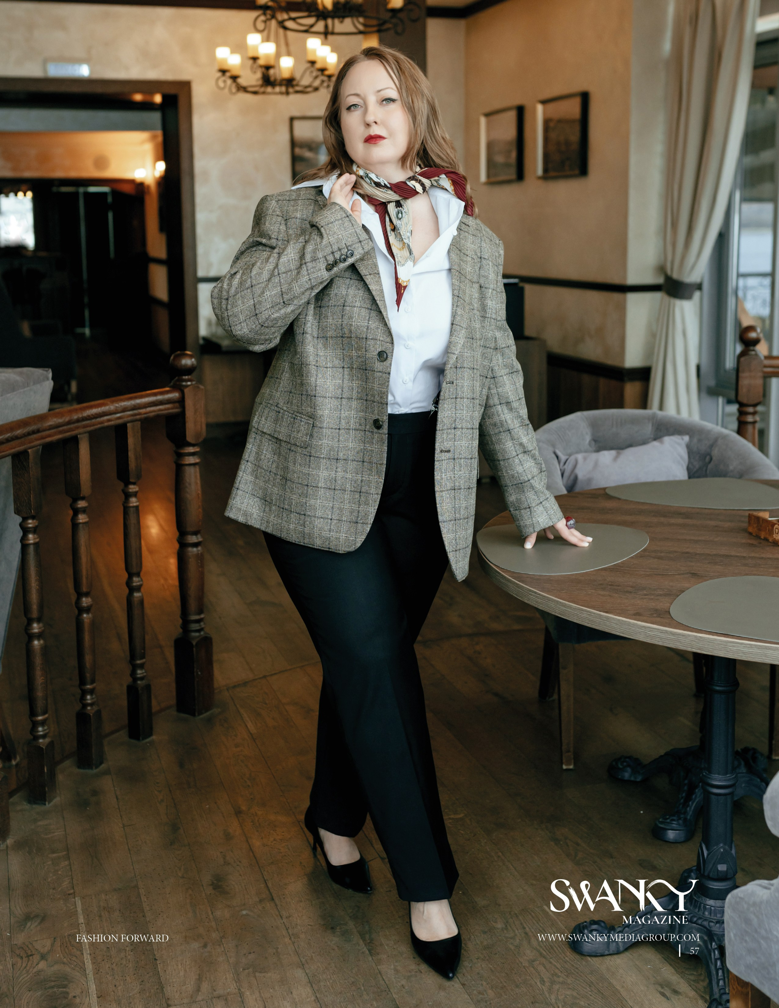 Swanky Mag Fashion & Beauty Desember 2024. Фотограф Ким Наталья в Красноярске