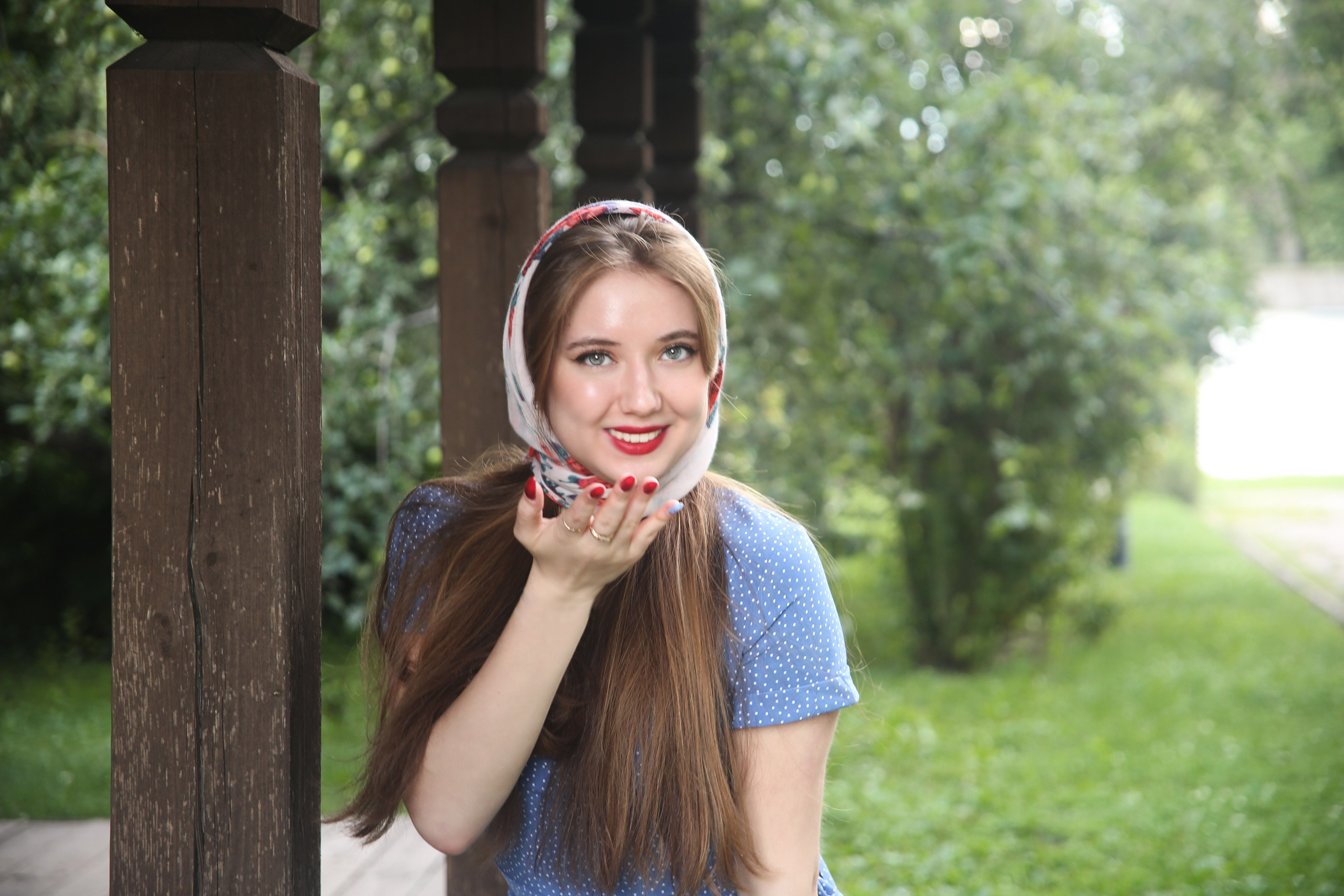 Съемки на улице