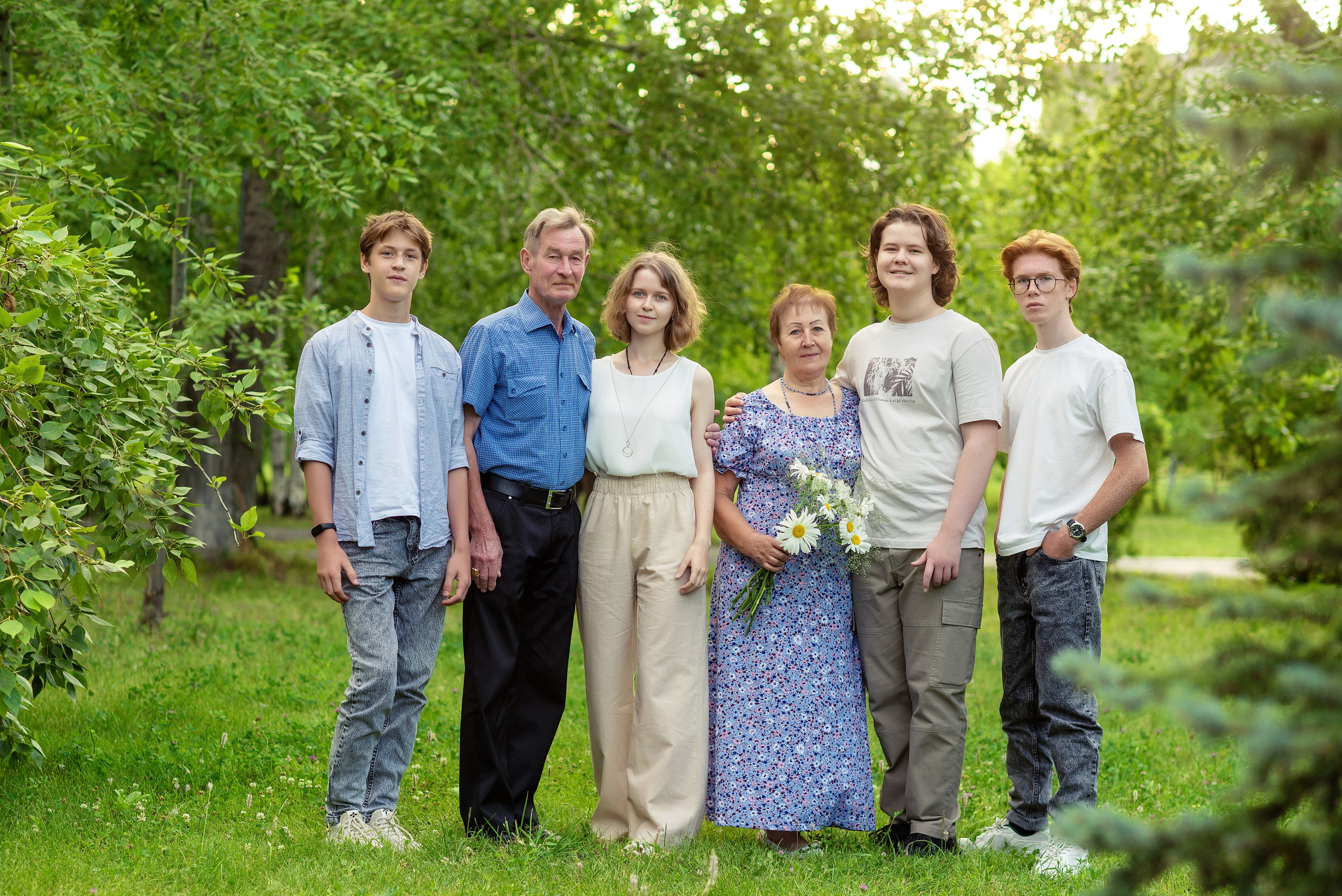 Большая семья. Школьный, фэшн фотограф в Тюмени и в России Ирина Королева