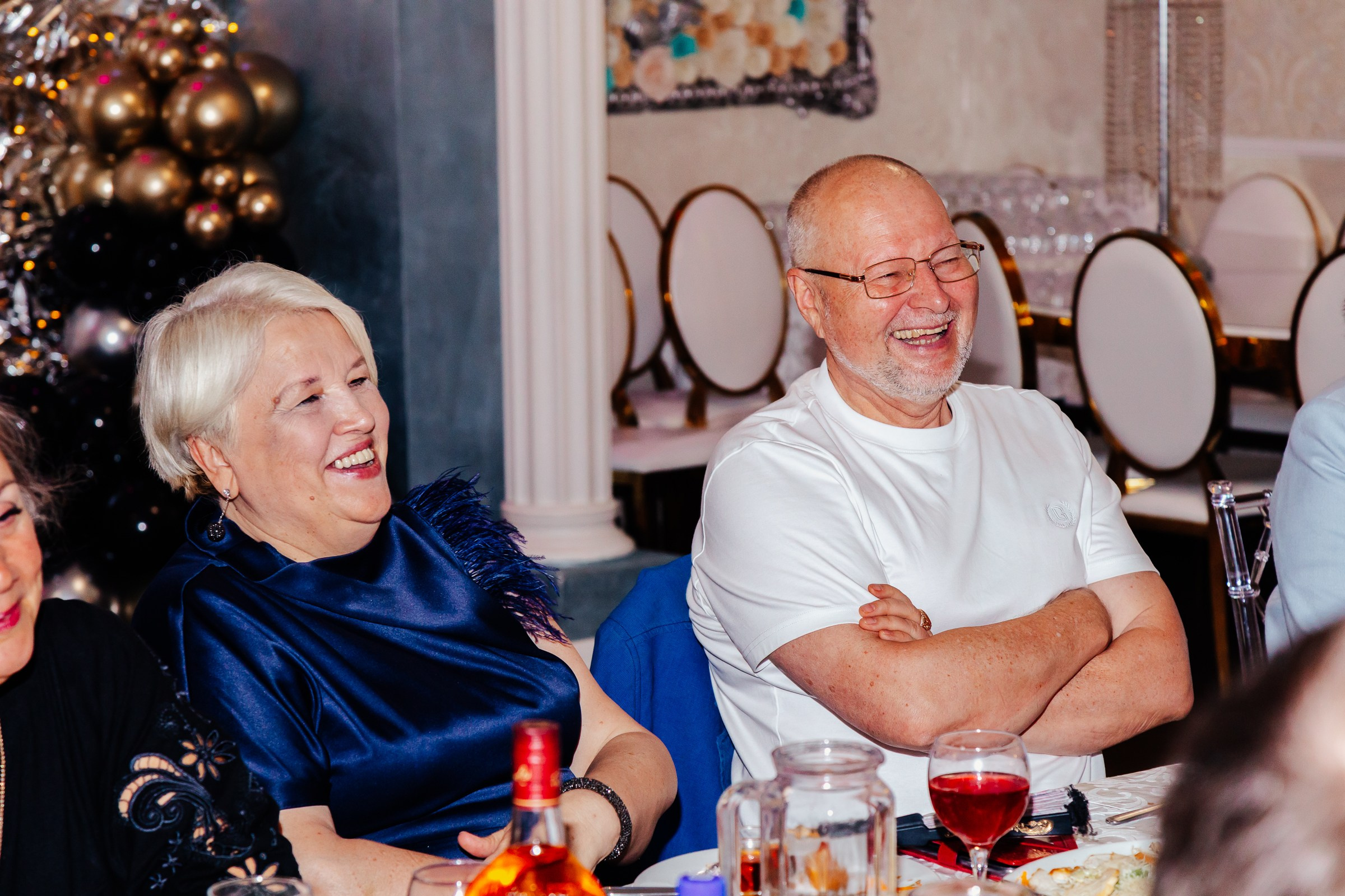 Семейная вечеринка на юбилее. Репортажный и семейный фотограф в Москве