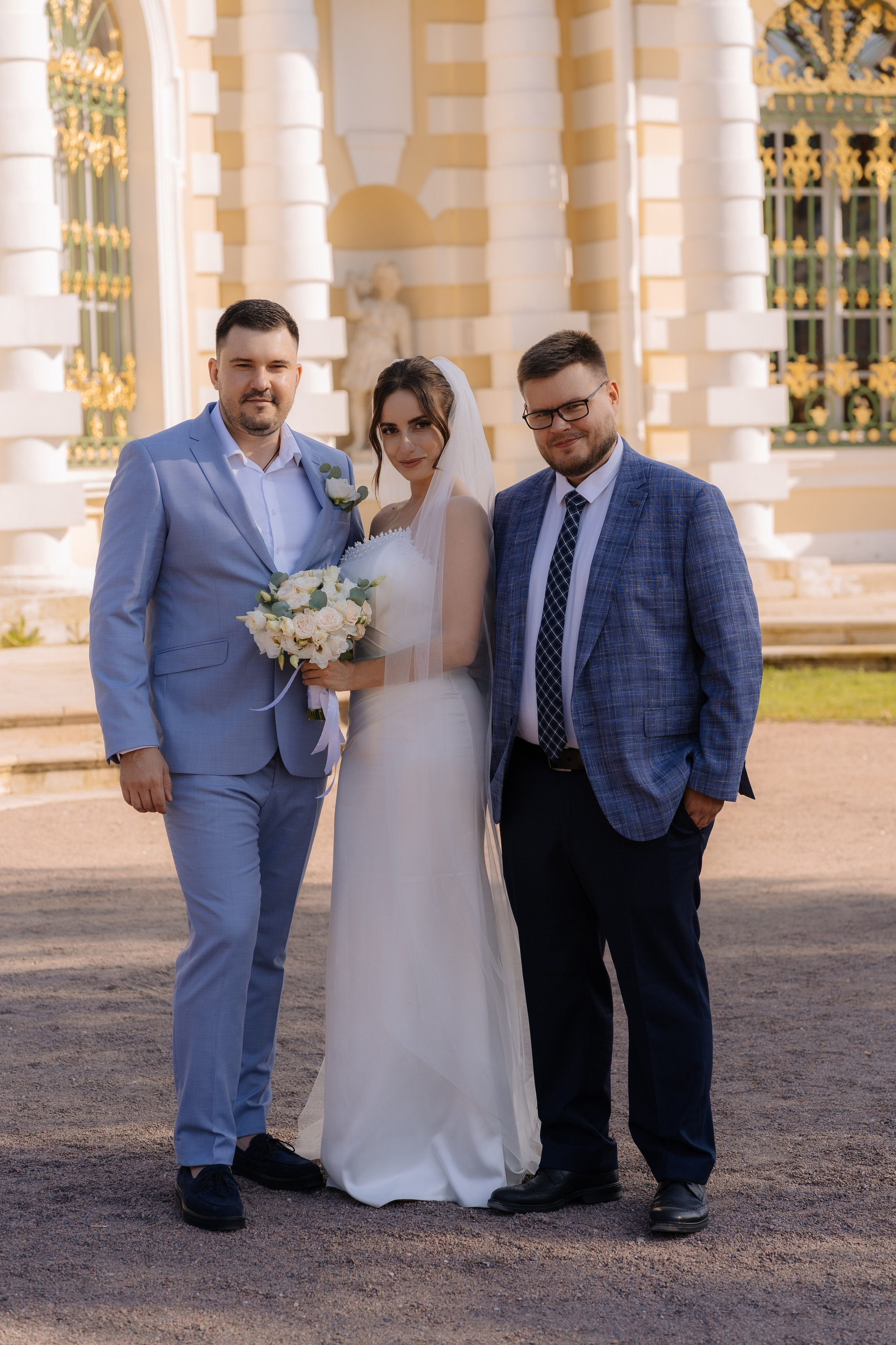 Свадебная фотосессия в Москве, парк Кусково. Свадебный фотограф в Москве Анна Полушина