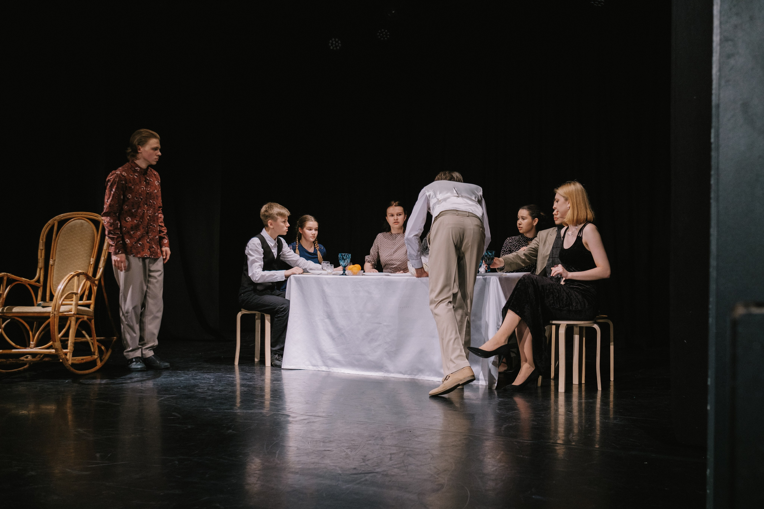 Детская театральная студия «Ирбис», спектакль. Репортажный и портретный фотограф в Москве Илья Спиридонов