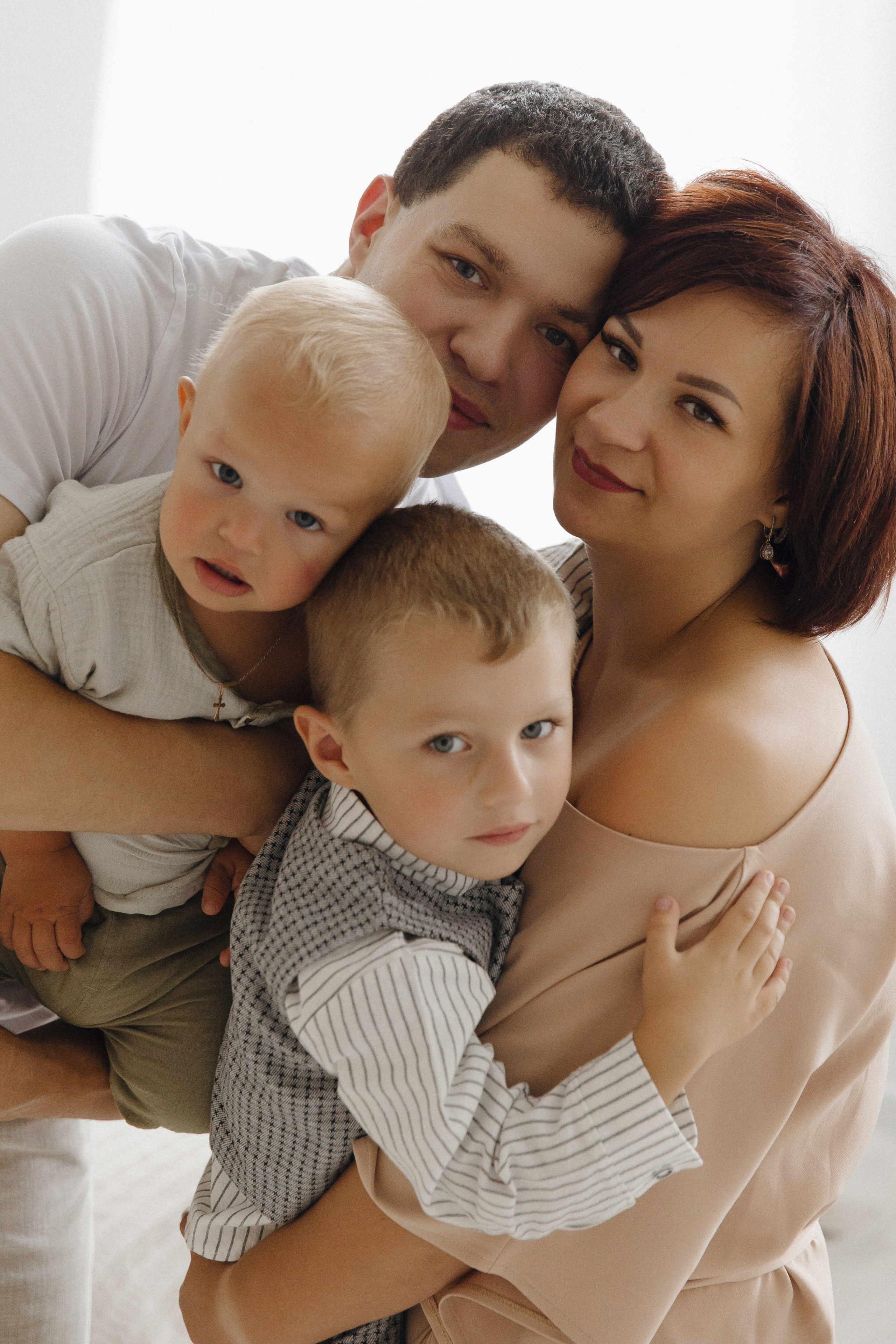 Мама и три любимых мужчины. Свадебный фотограф Фадеева Алёна