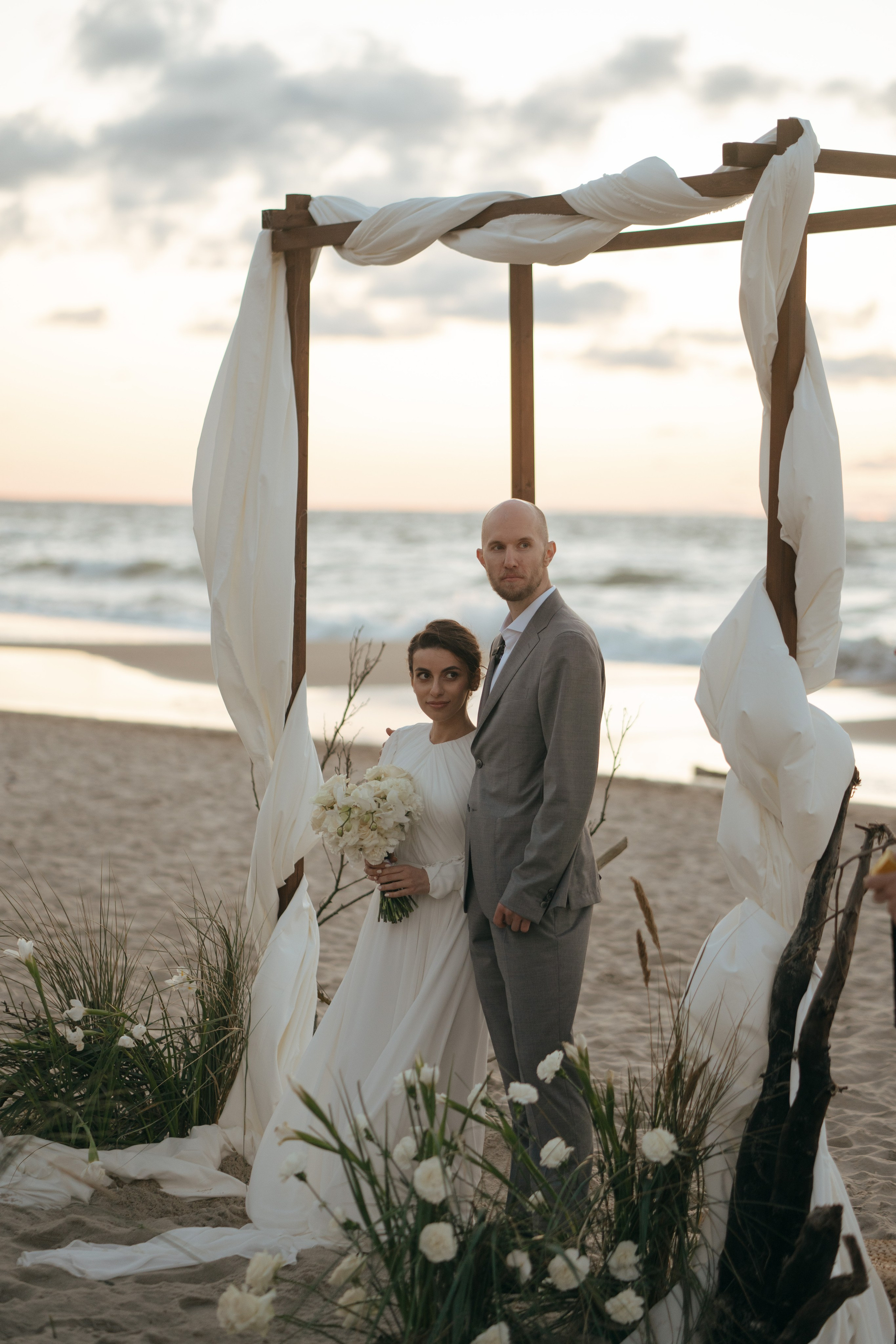 Алима & Никита. Куршская коса. Оформление свадеб, декор свадеб Вера Маркова, Москва