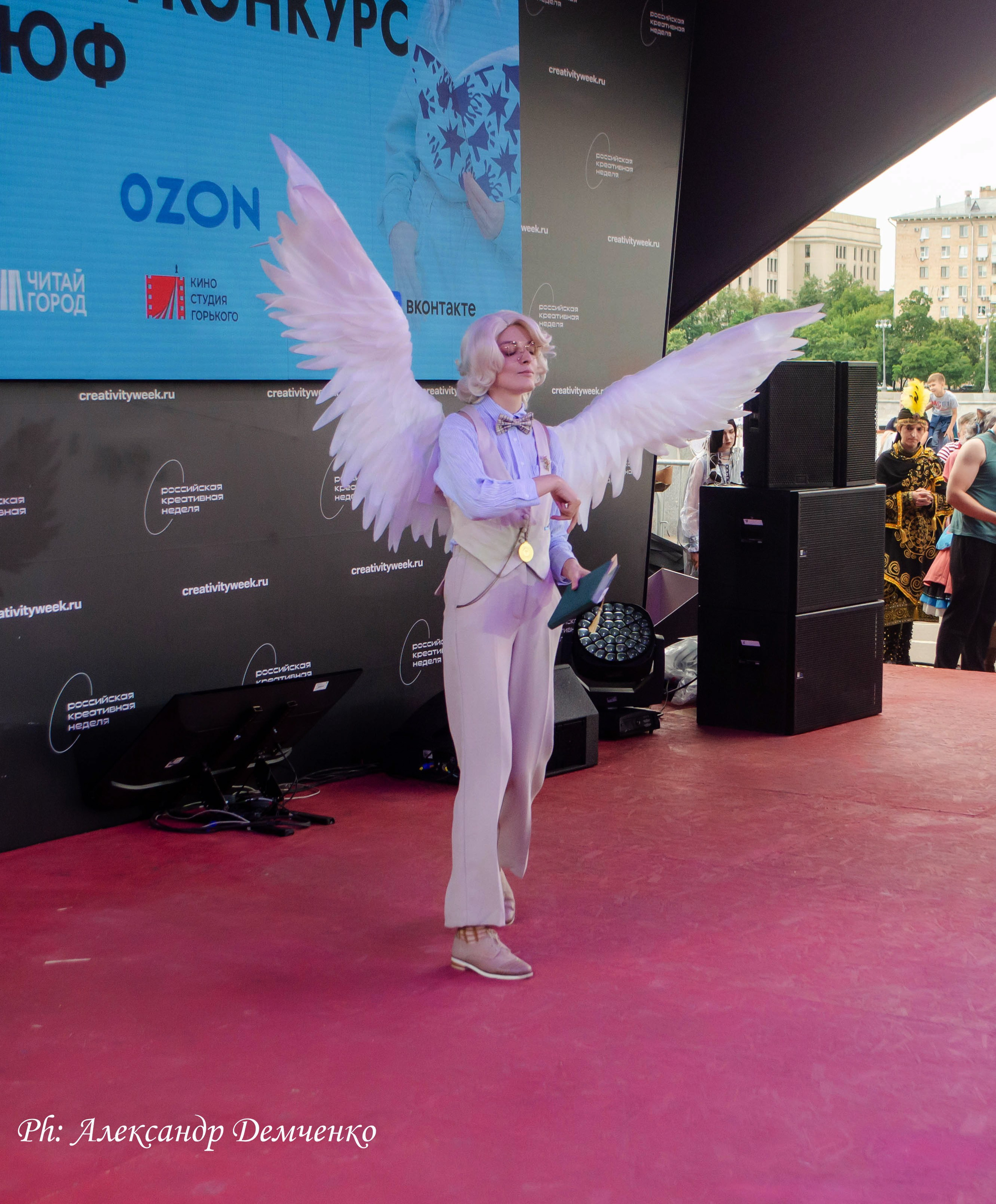 Фотосессия сцены в Москве на разных репортажных мероприятий