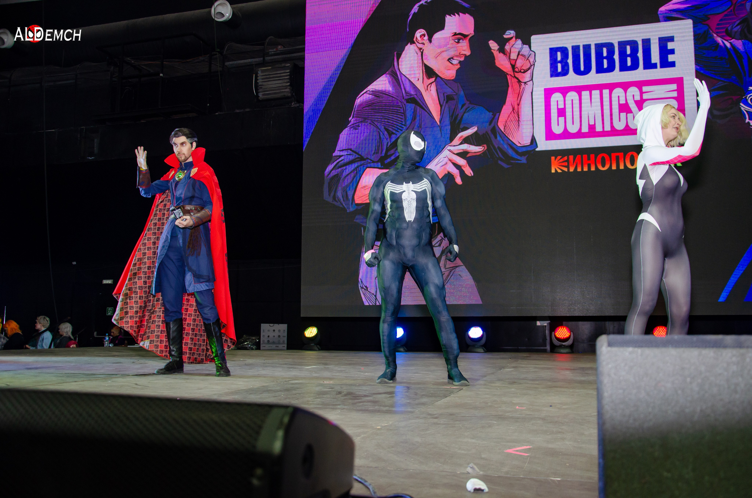 Bubble Comics Con фестиваль в Москве фотографии