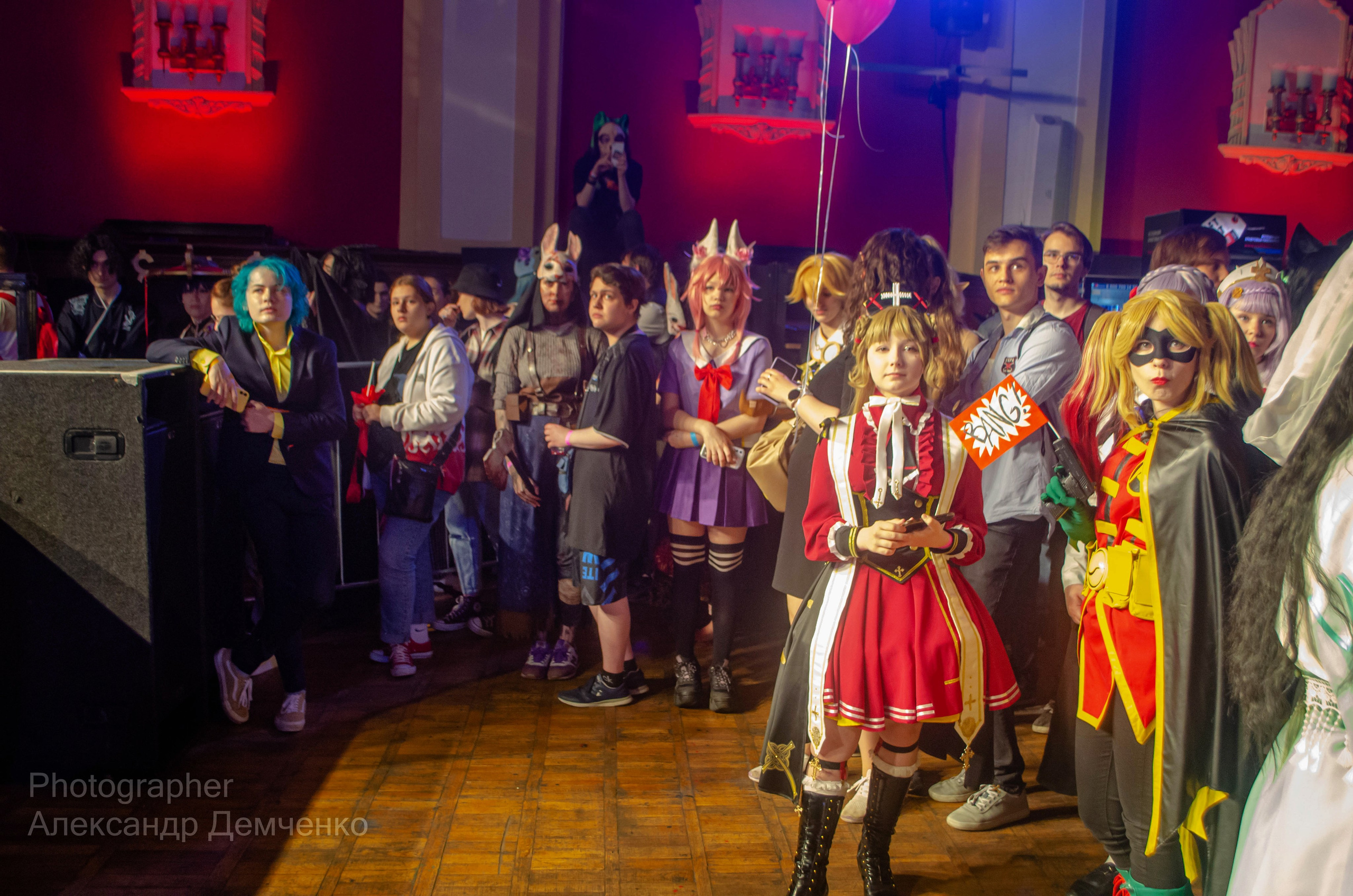 Фотосессия на фестивале косплея Never Party 3.0 в Москва