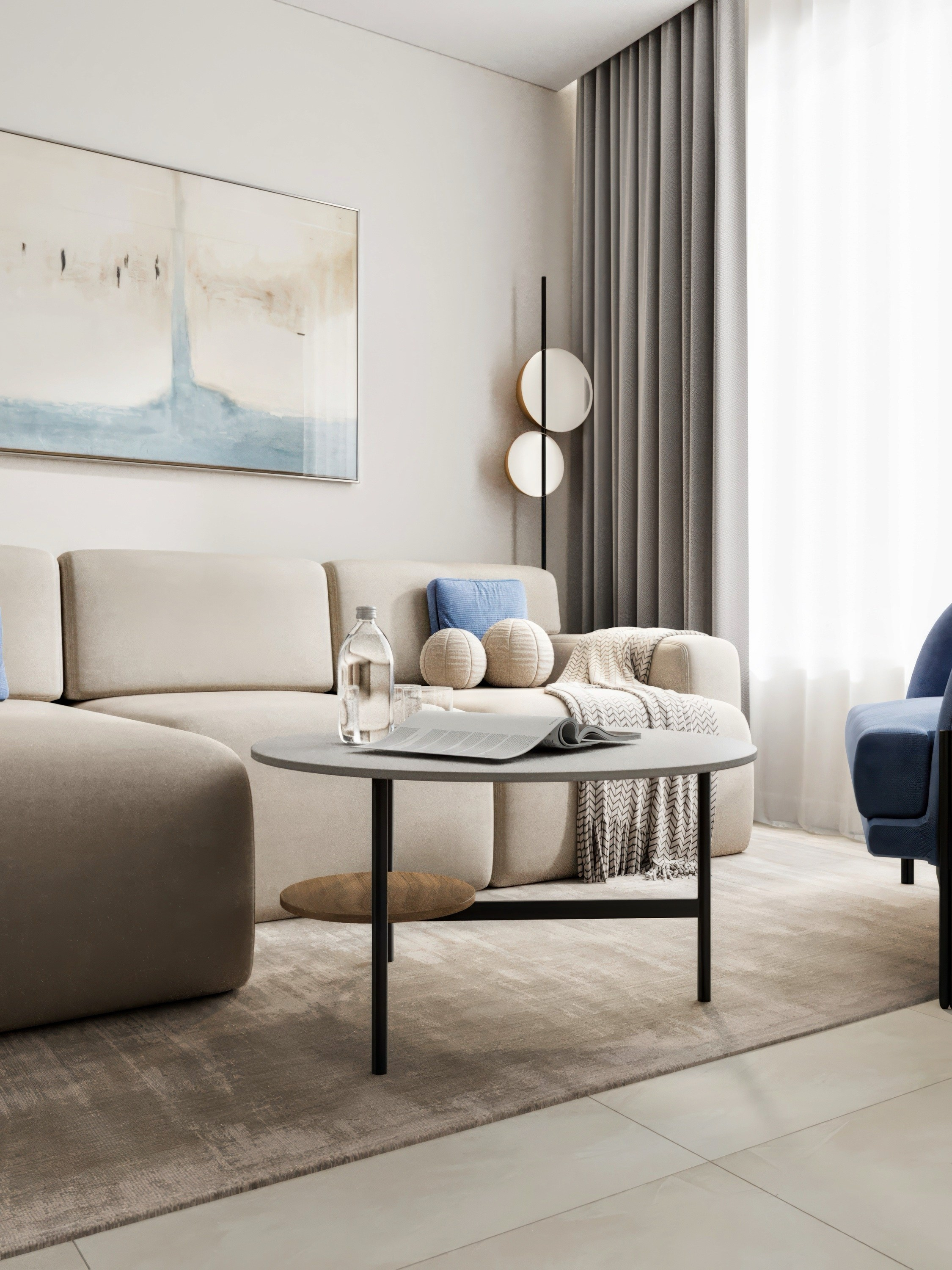 ЖК На кольская. Дизайн интерьера в Москве: уютные планировки и стильные цветовые решения от Гегани Амирян