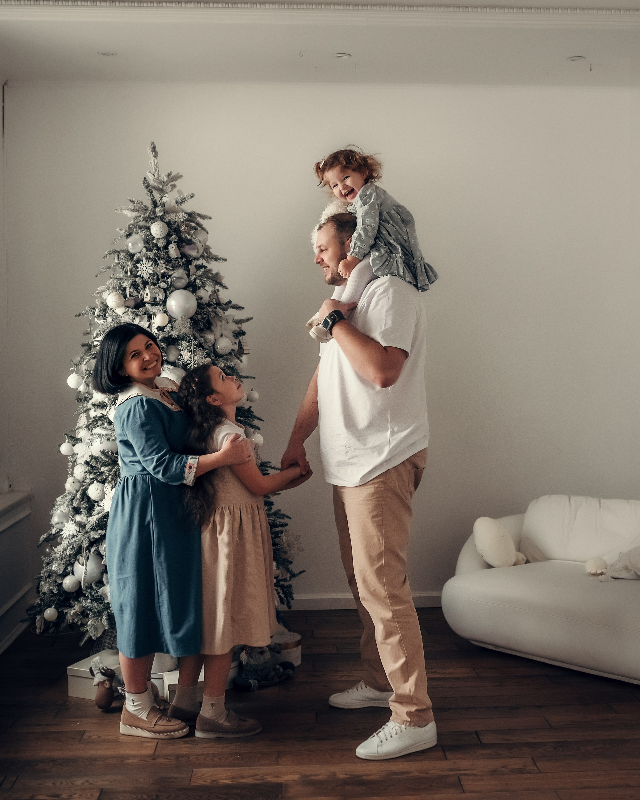 Фотосессия на 2 годика для Веры, студия Skypoint. Фотограф в Санкт- Петербурге Мария Золотарь