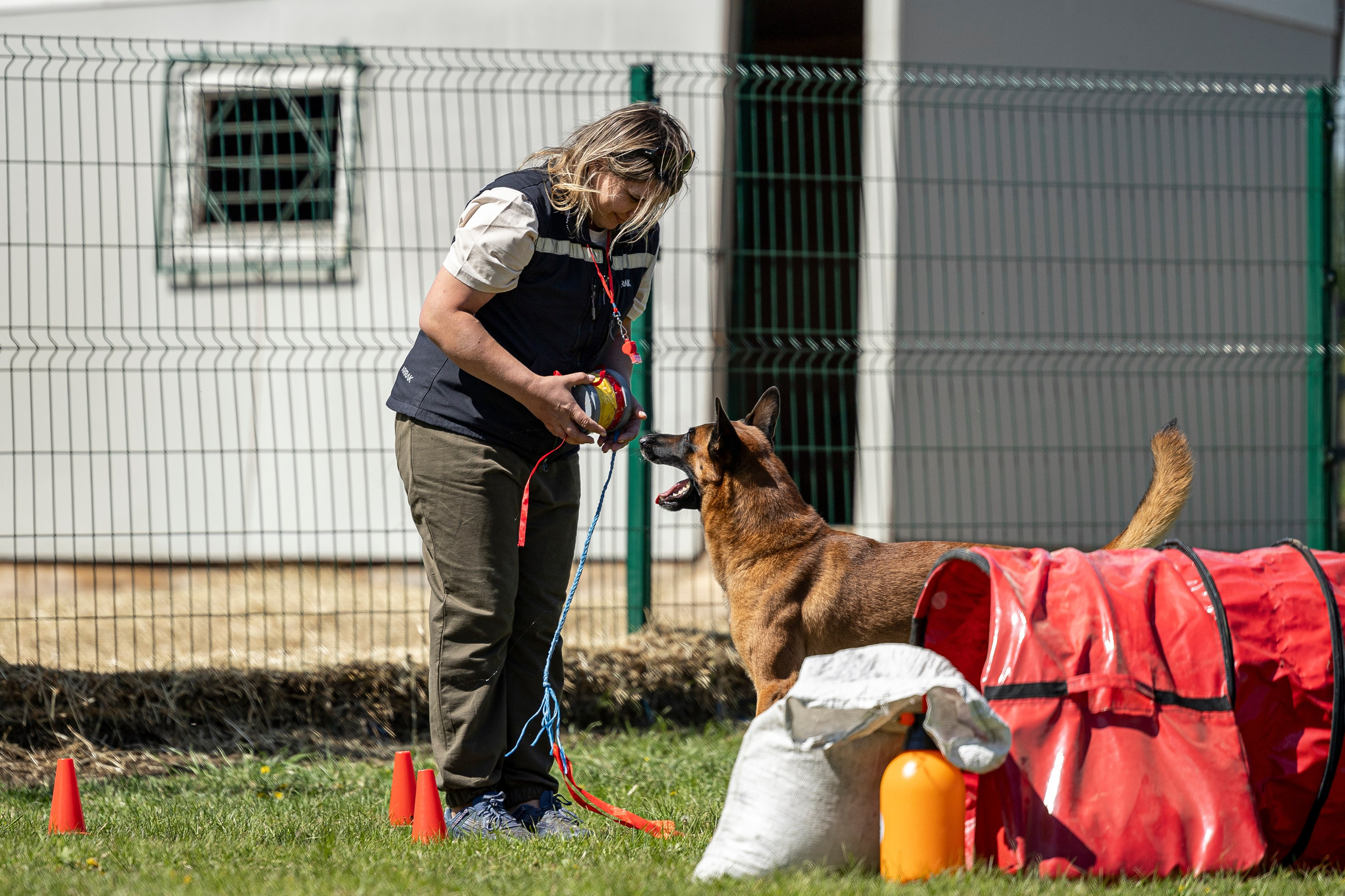 Испытания по мондьорингу в Нижнем Новгороде. Фотограф-анималист Анна Маринич