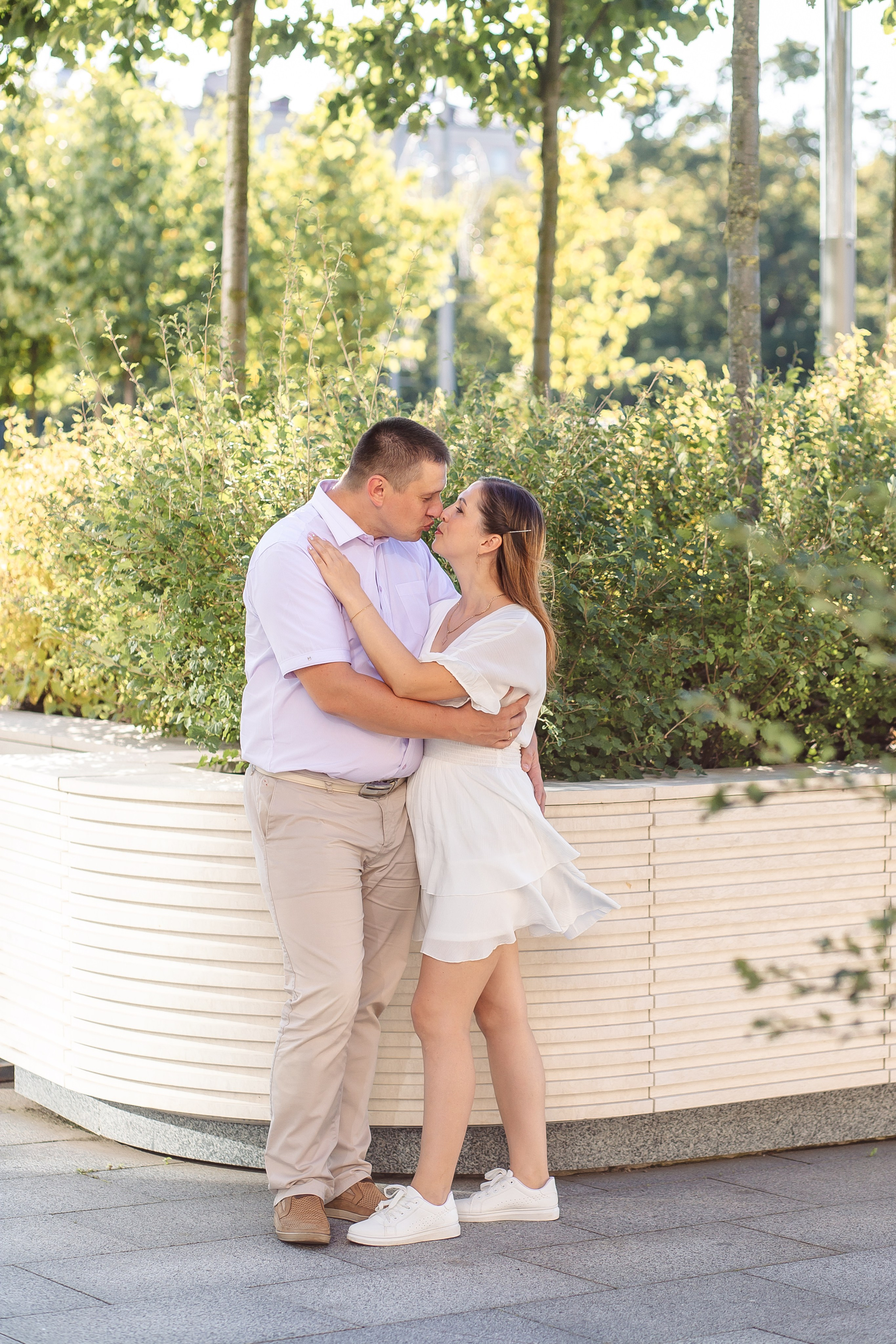 Семейная прогулка. Семейный детский фотограф. Фотосессия в Минске