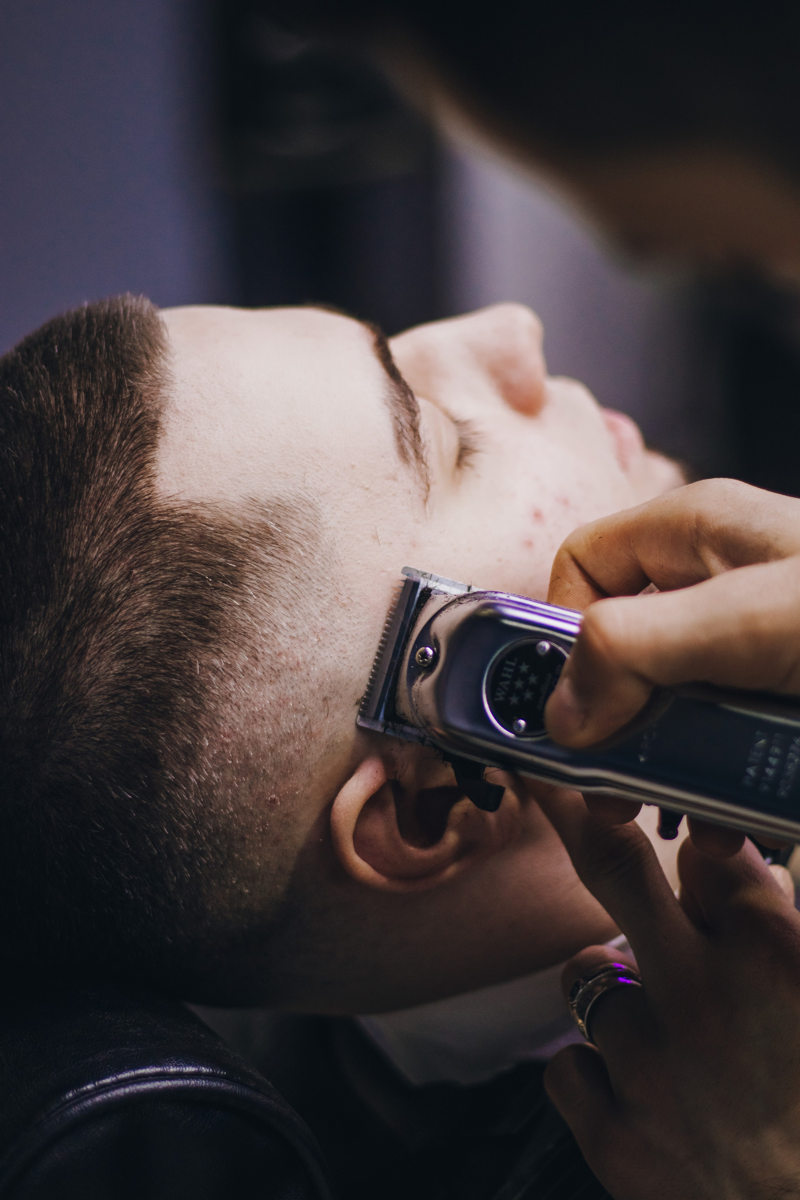 Barbershop Dad. Content shooting. KRIS KRUPINNIKOVA