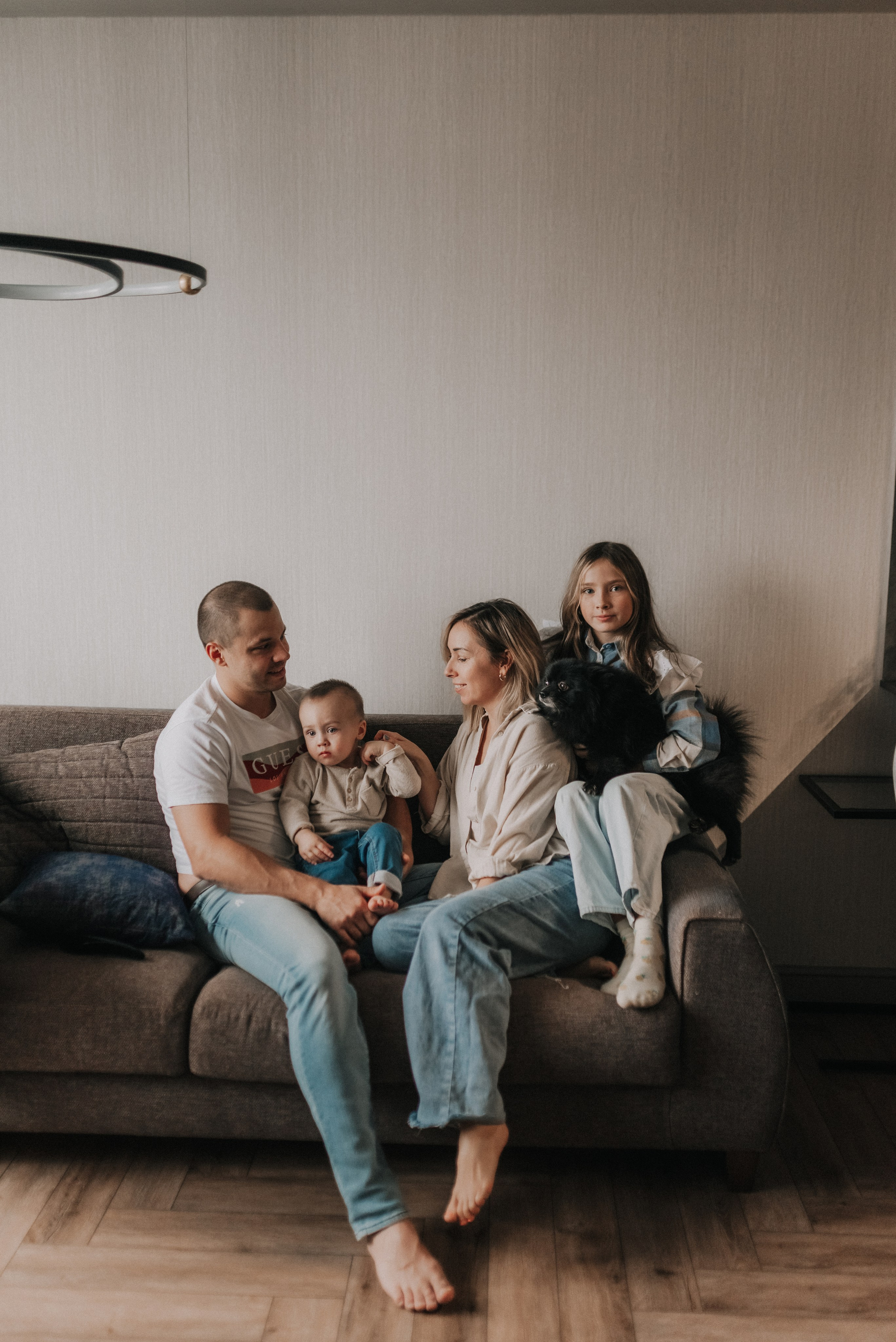 Настя, Рома, Катя и Лев. Семейный и детский фотограф Анастасия Иванова