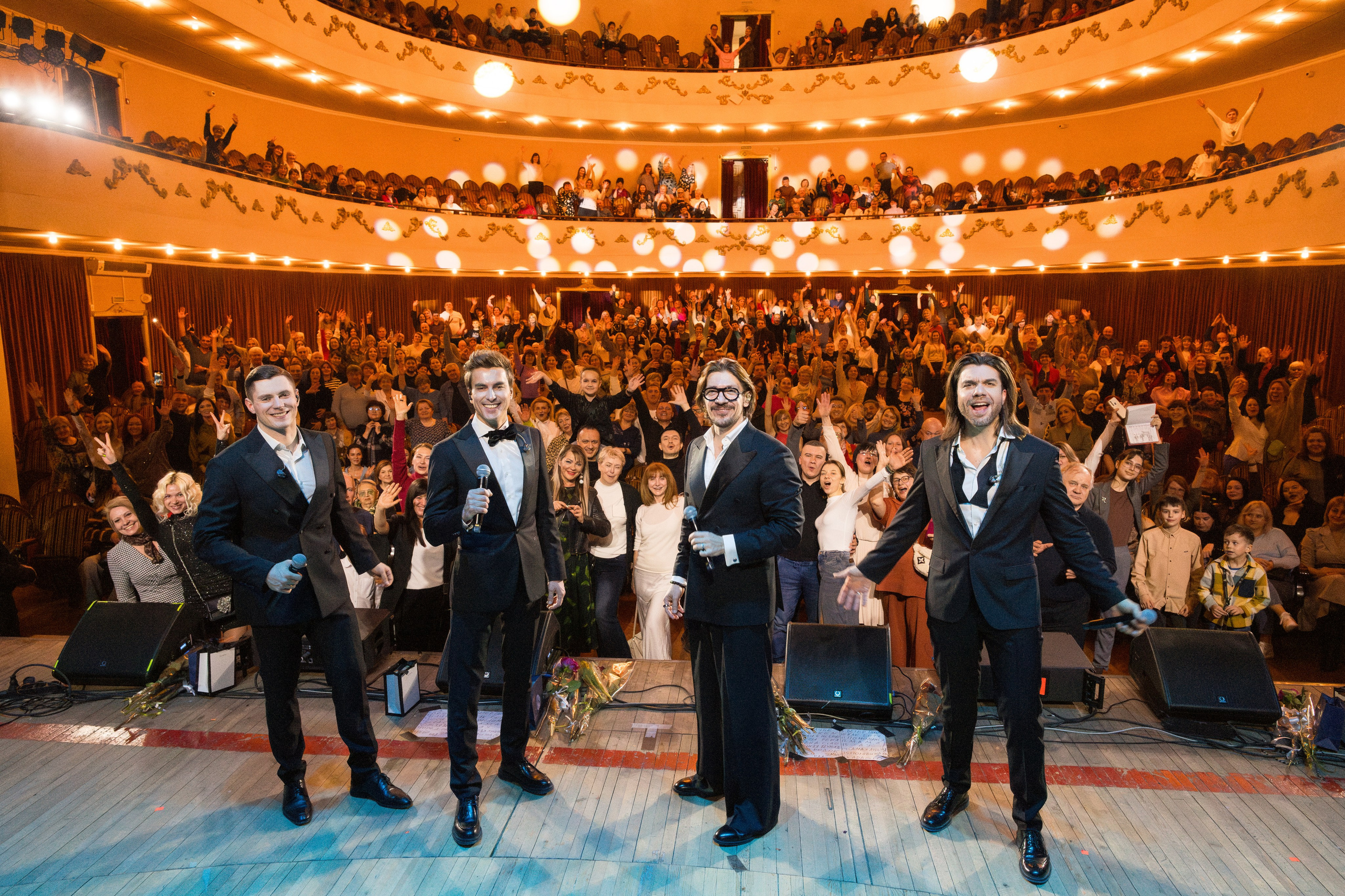 Концертная контент съемка артистов группы «Кватро» для соц сетей в Ростове-на-Дону