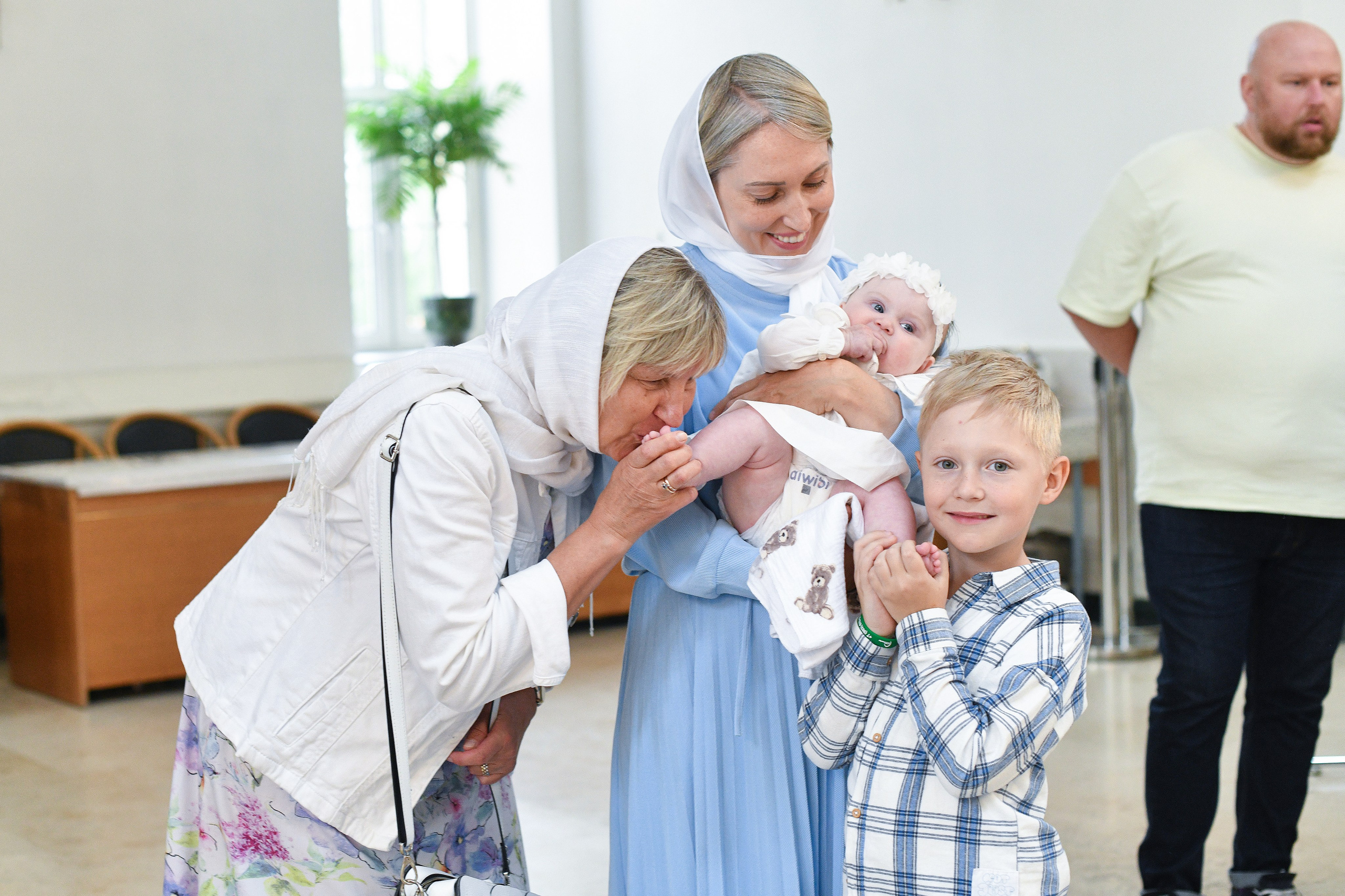 Крещение Александры. Свадебный и портретный фотограф в Москве Галина Борисова