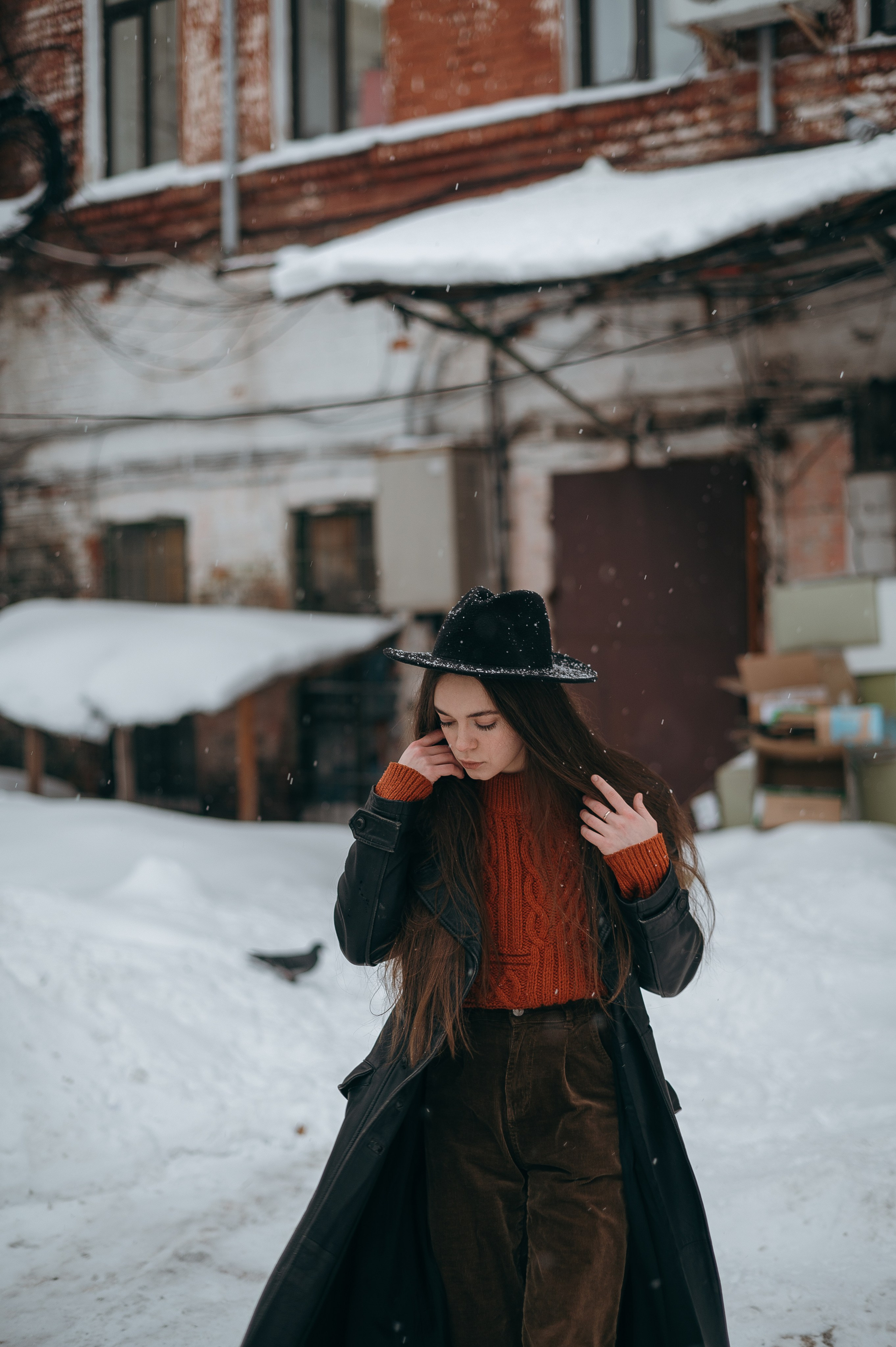 Портретная фотосъёмка на улице. Свадебный фотограф в Ярославле Денис Медоваров