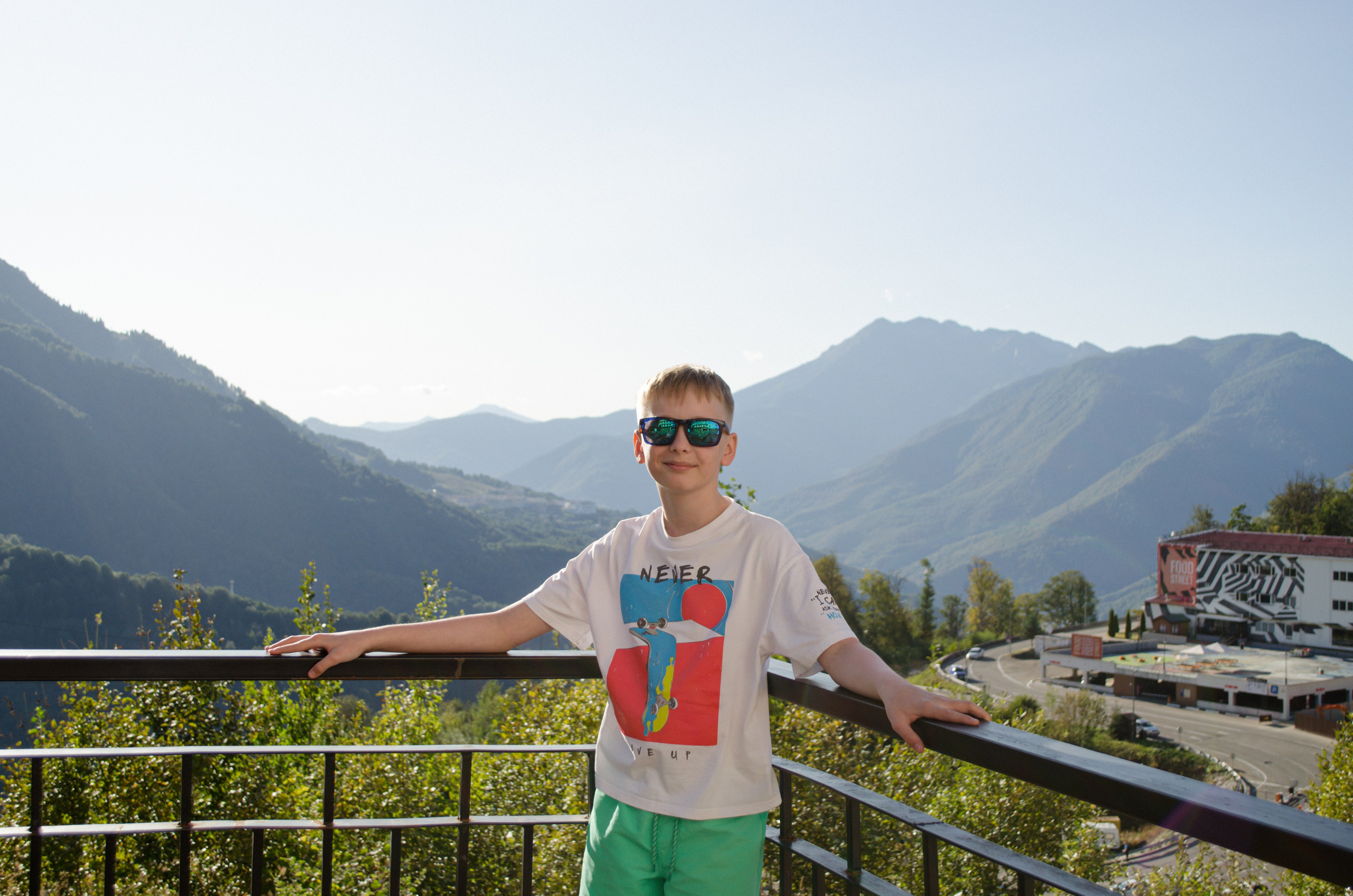 Папа и сын. Фотограф