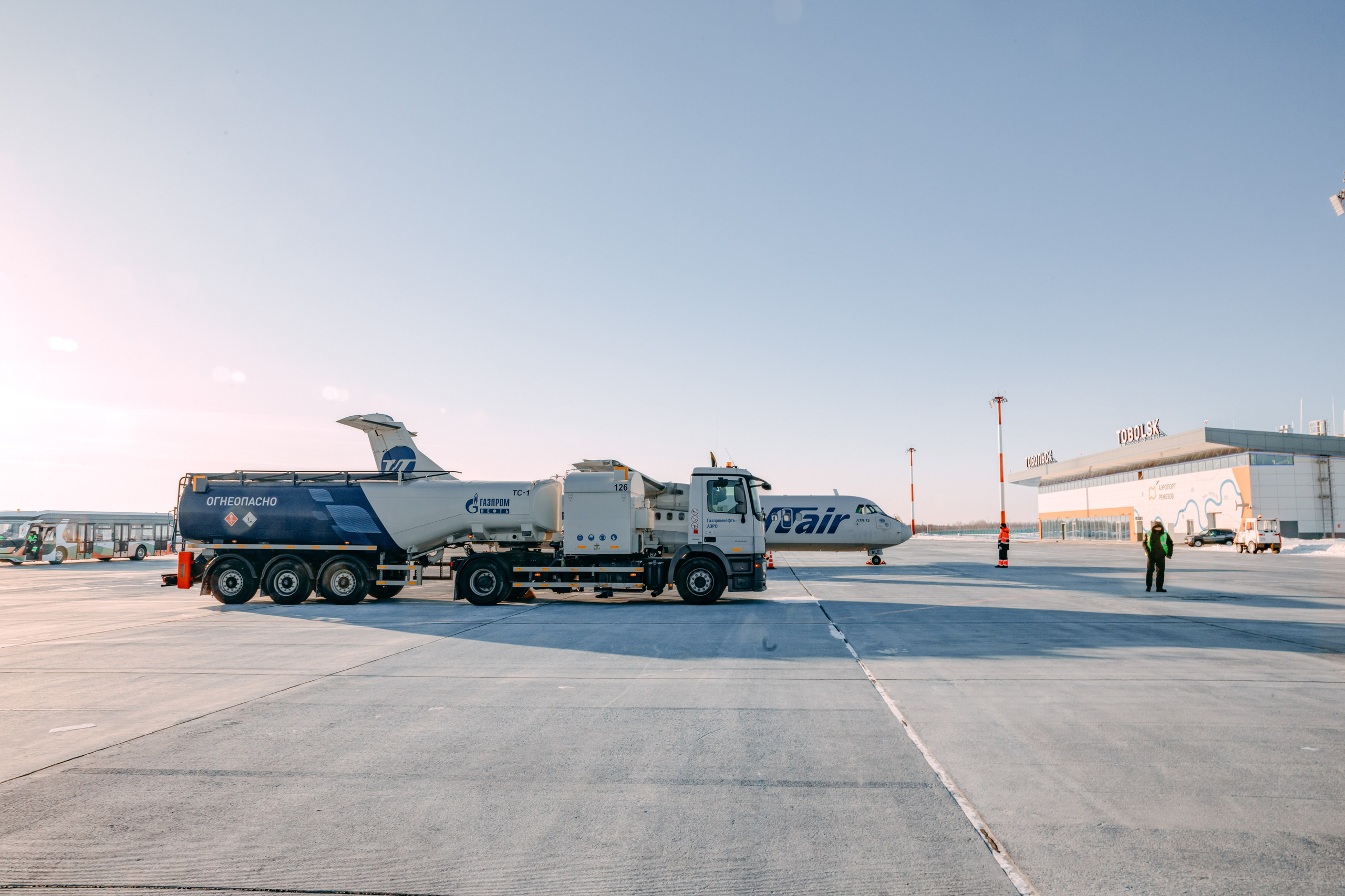 Газпромнефть Аэро. Заправка самолетов г. Тобольск. Главная