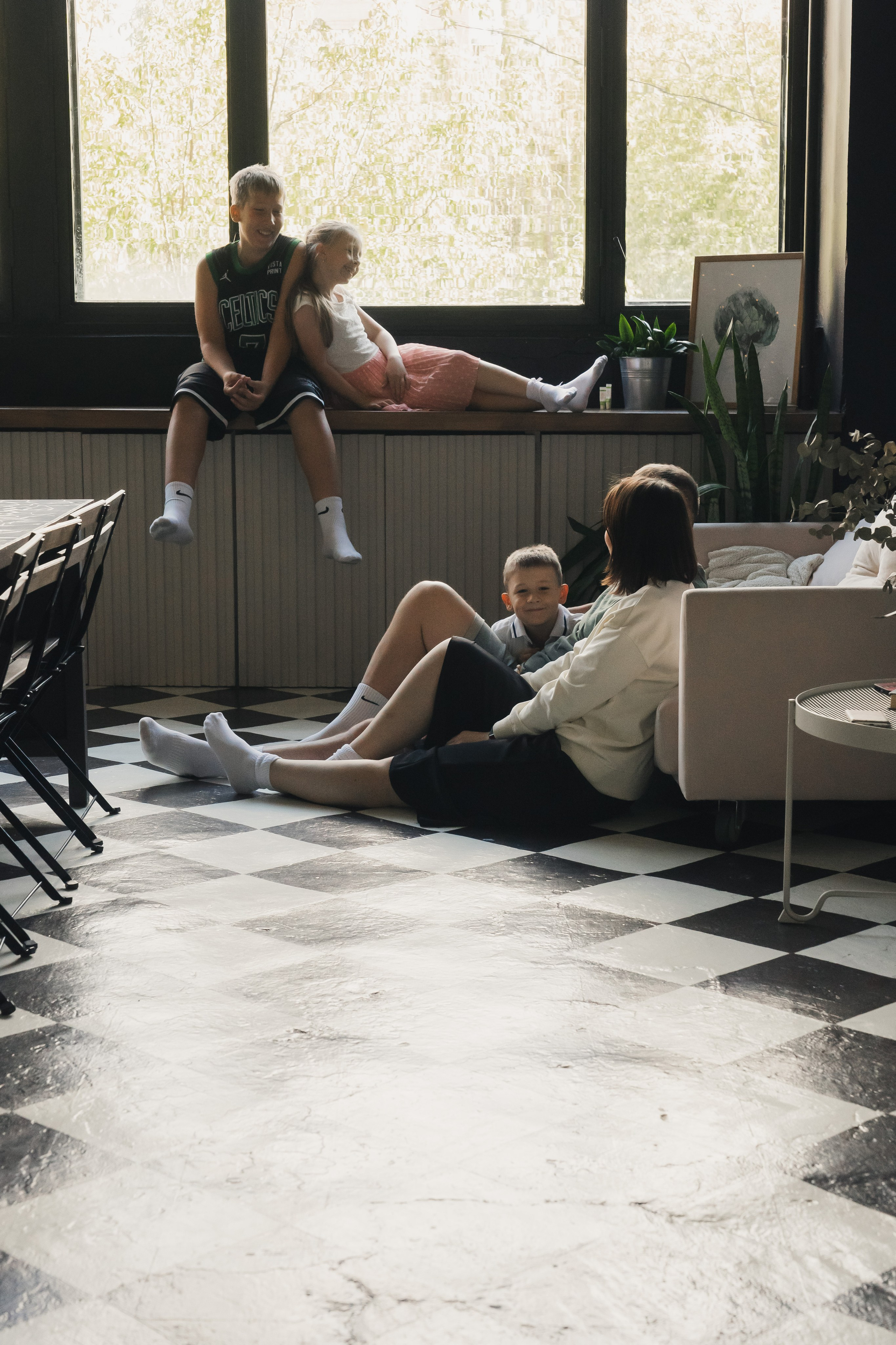 Семейная фотосессия. Студия Чувство, зал Кухня. Семейный фотограф Екатеринбург Татьяна Девятых