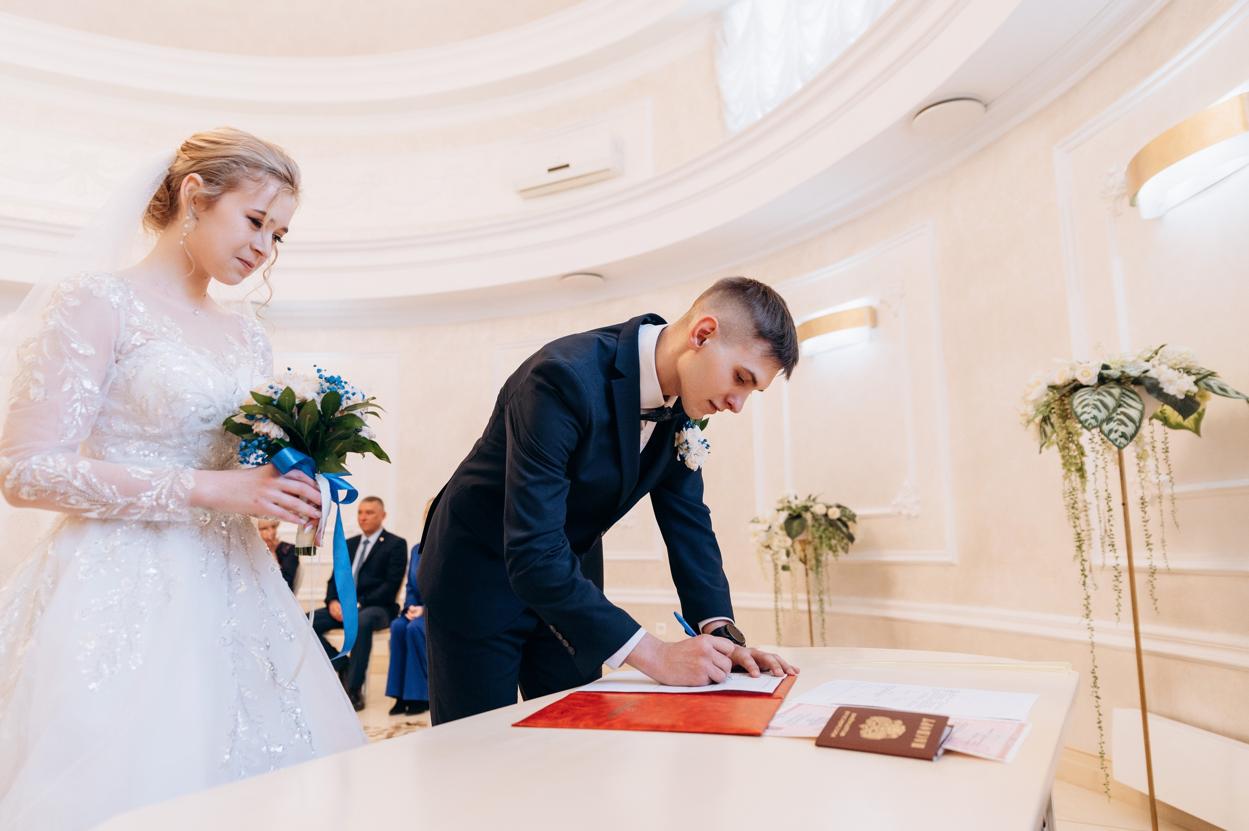 Регистрация, Центральный загс. Фотограф в Новосибирске