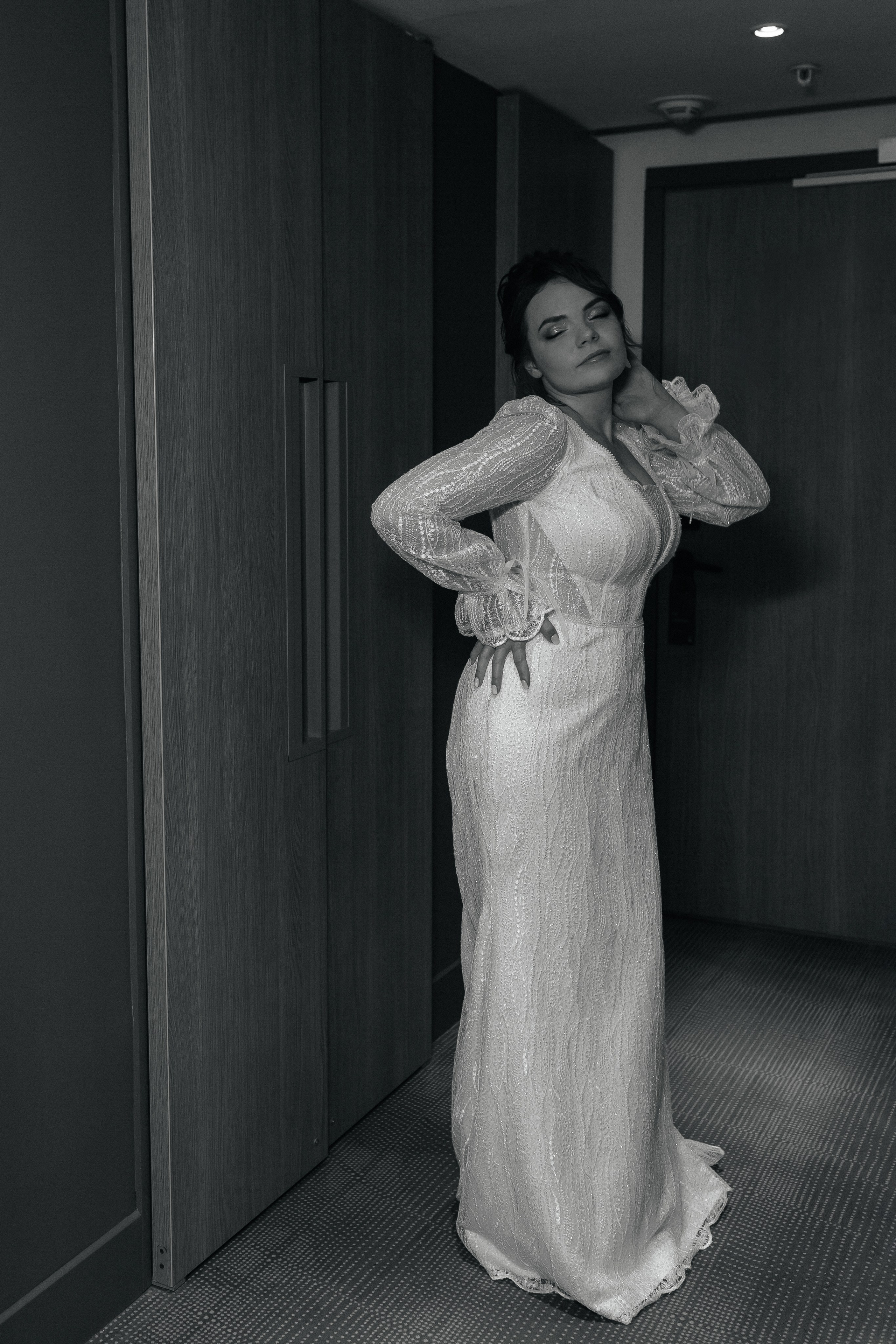 Черно беля фотография 