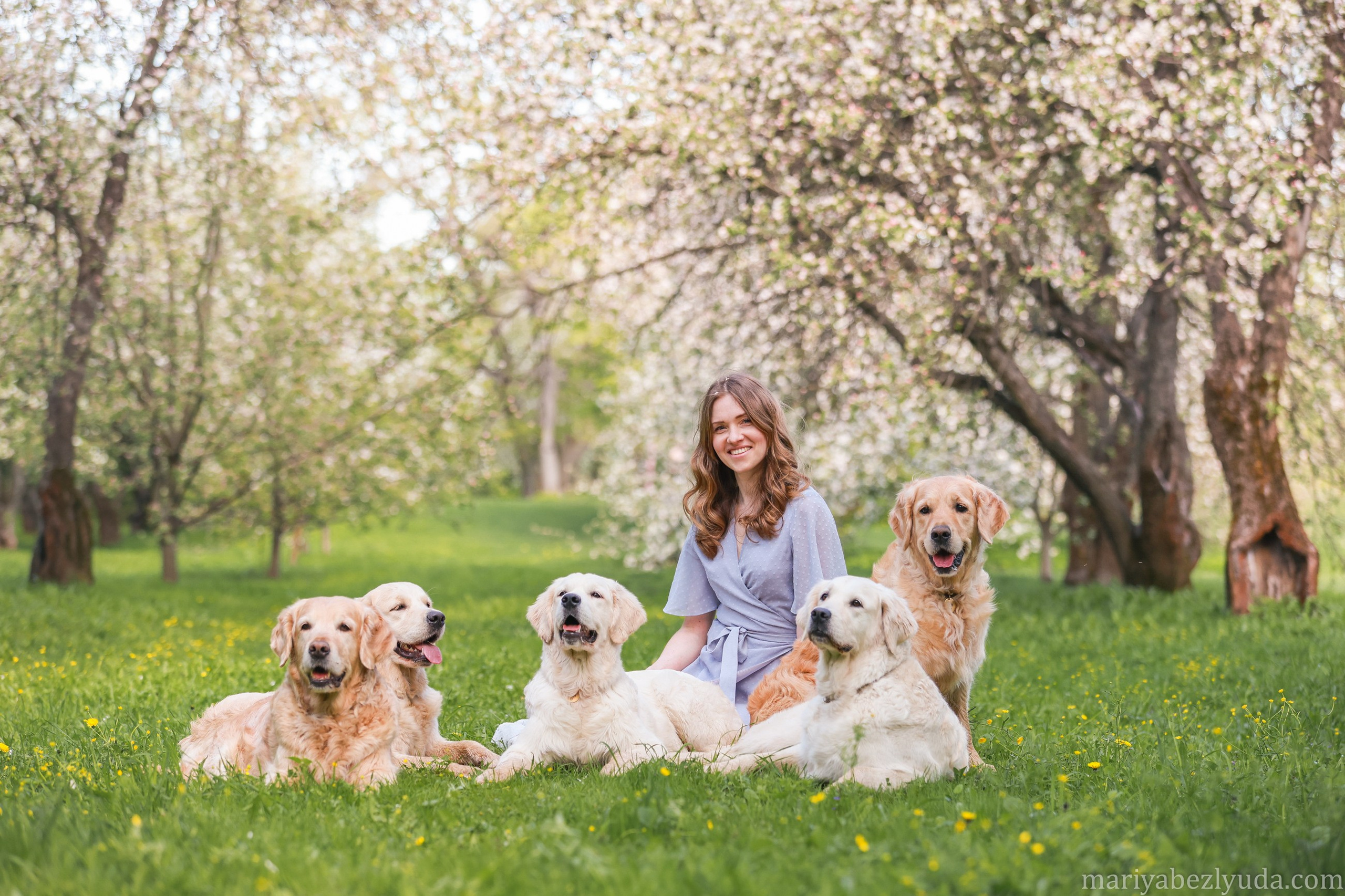 Весеннее цветение. Семейный и детский фотограф в Москве Мария Быкова