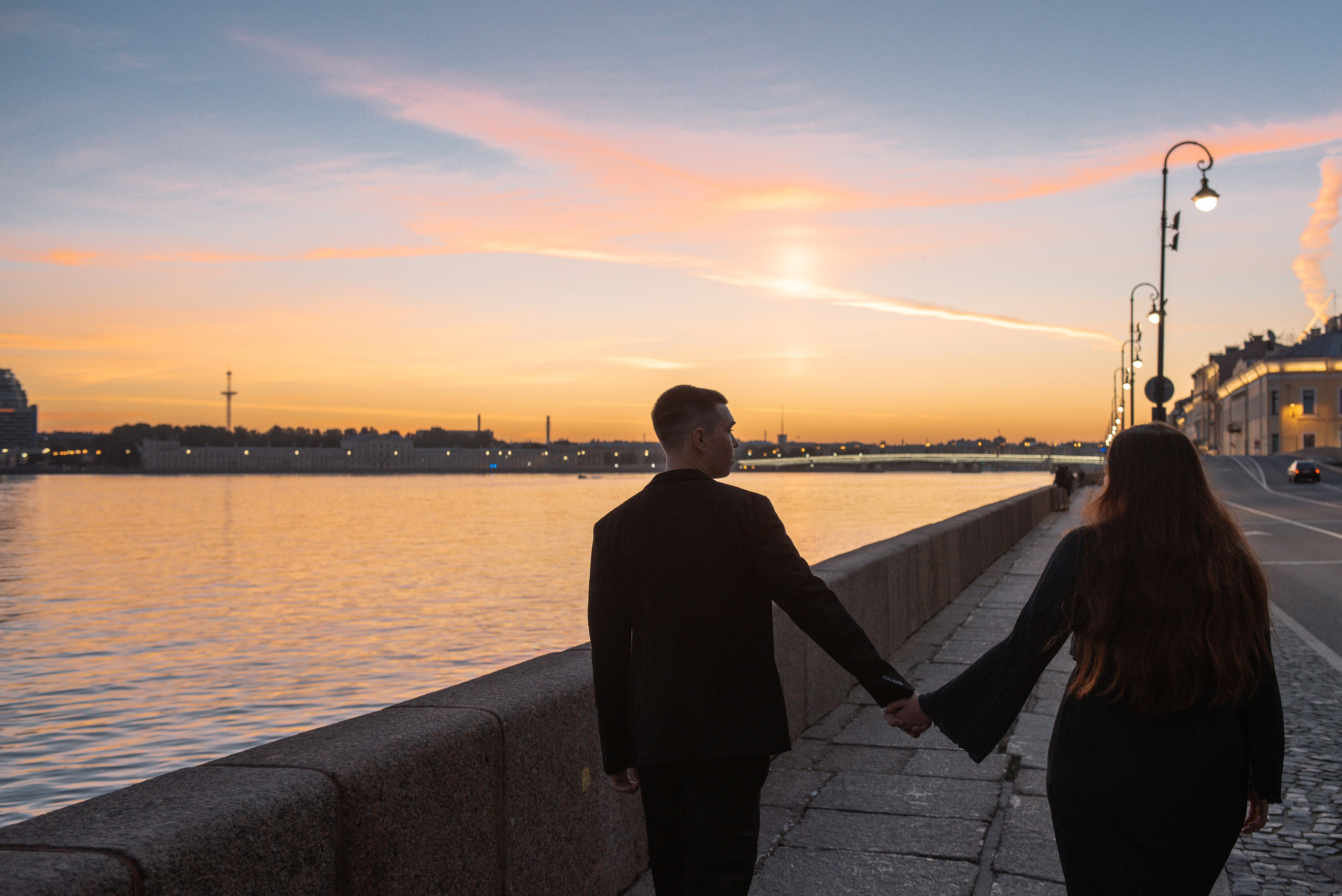 Съёмка love story на набережной