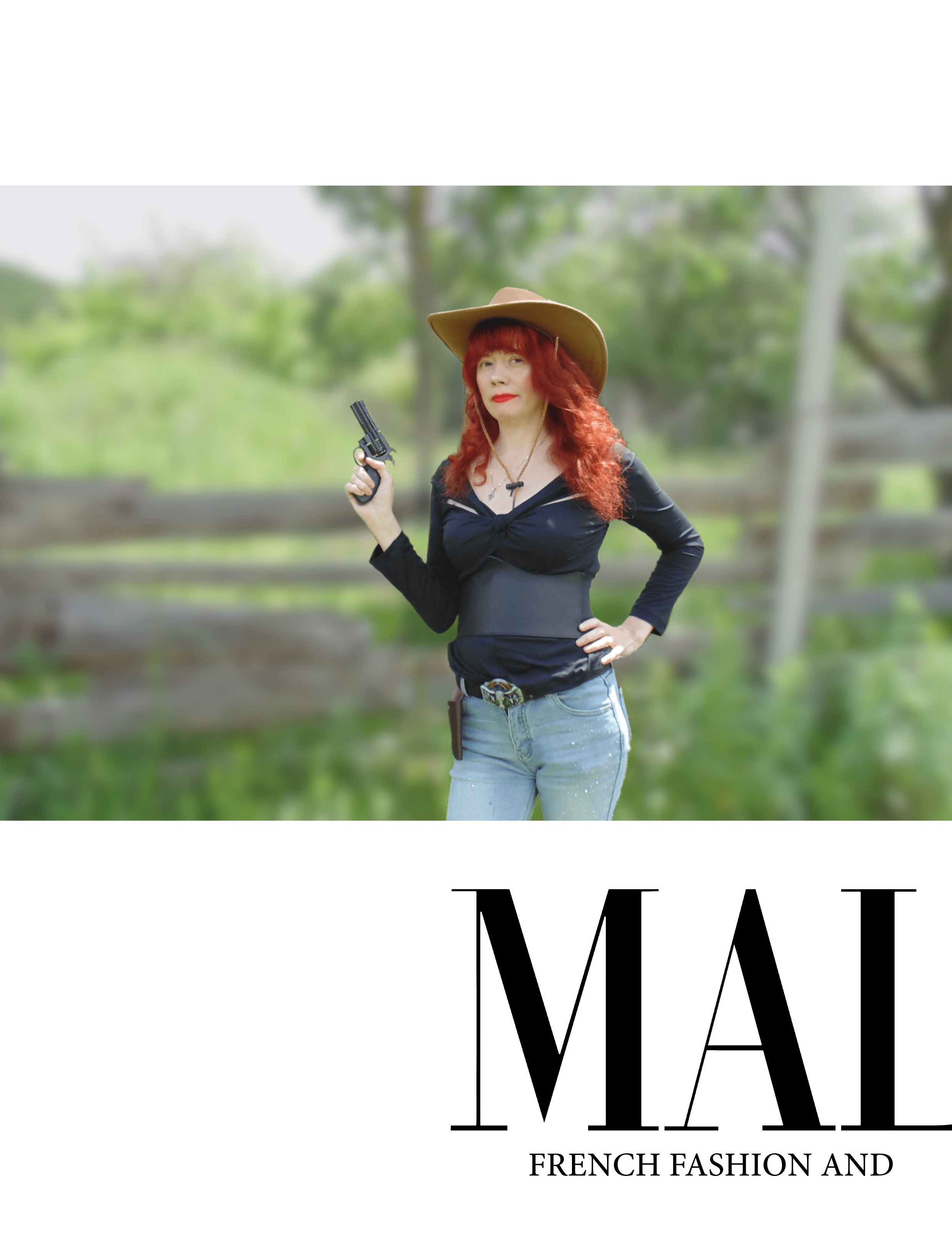 Model Malvie, French magazine. Светлана Фатьянова