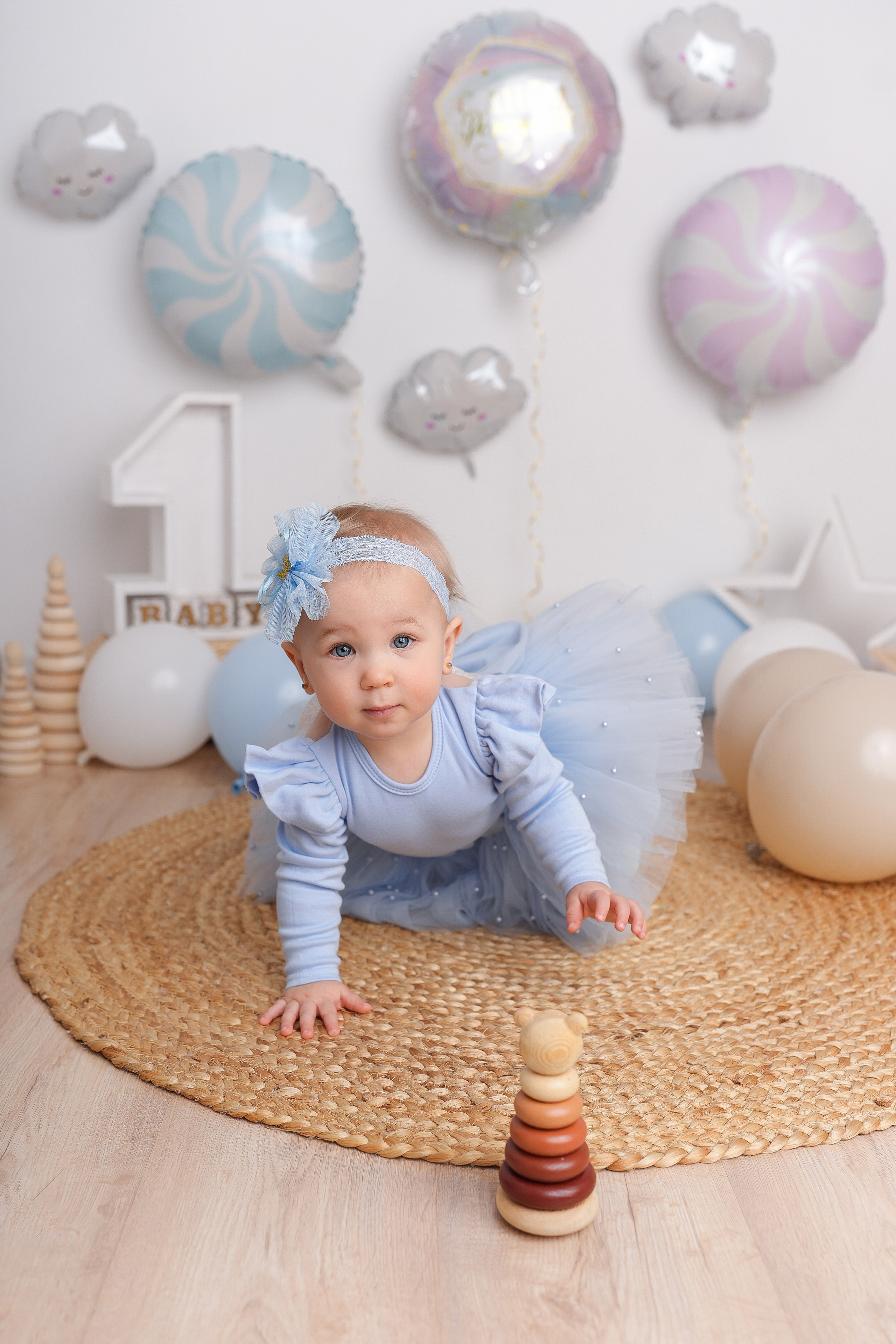 Годик. Фотограф новорожденных и детский фотограф в Екатеринбурге Ксени