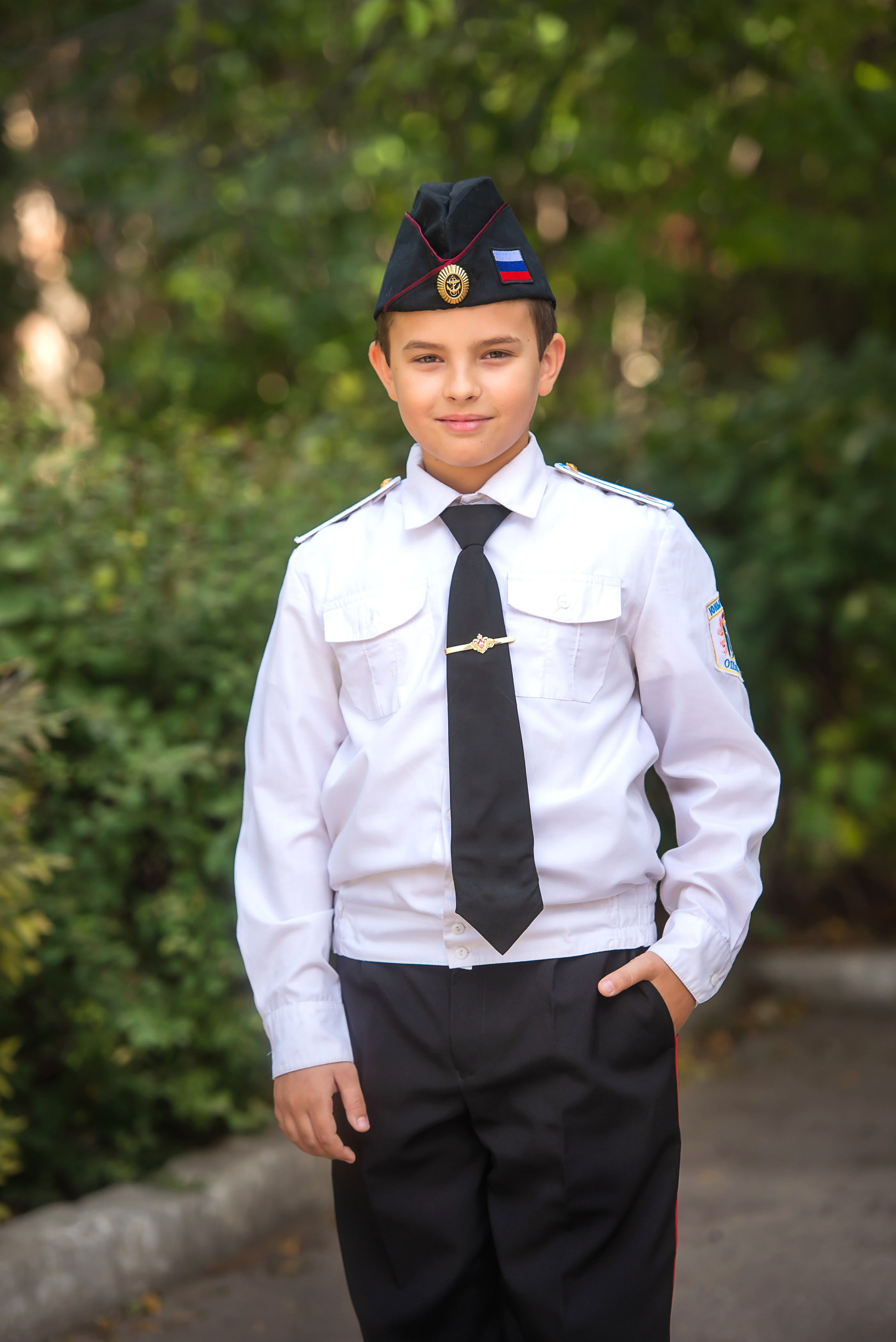 Фотосессия для кадетов на выпускной