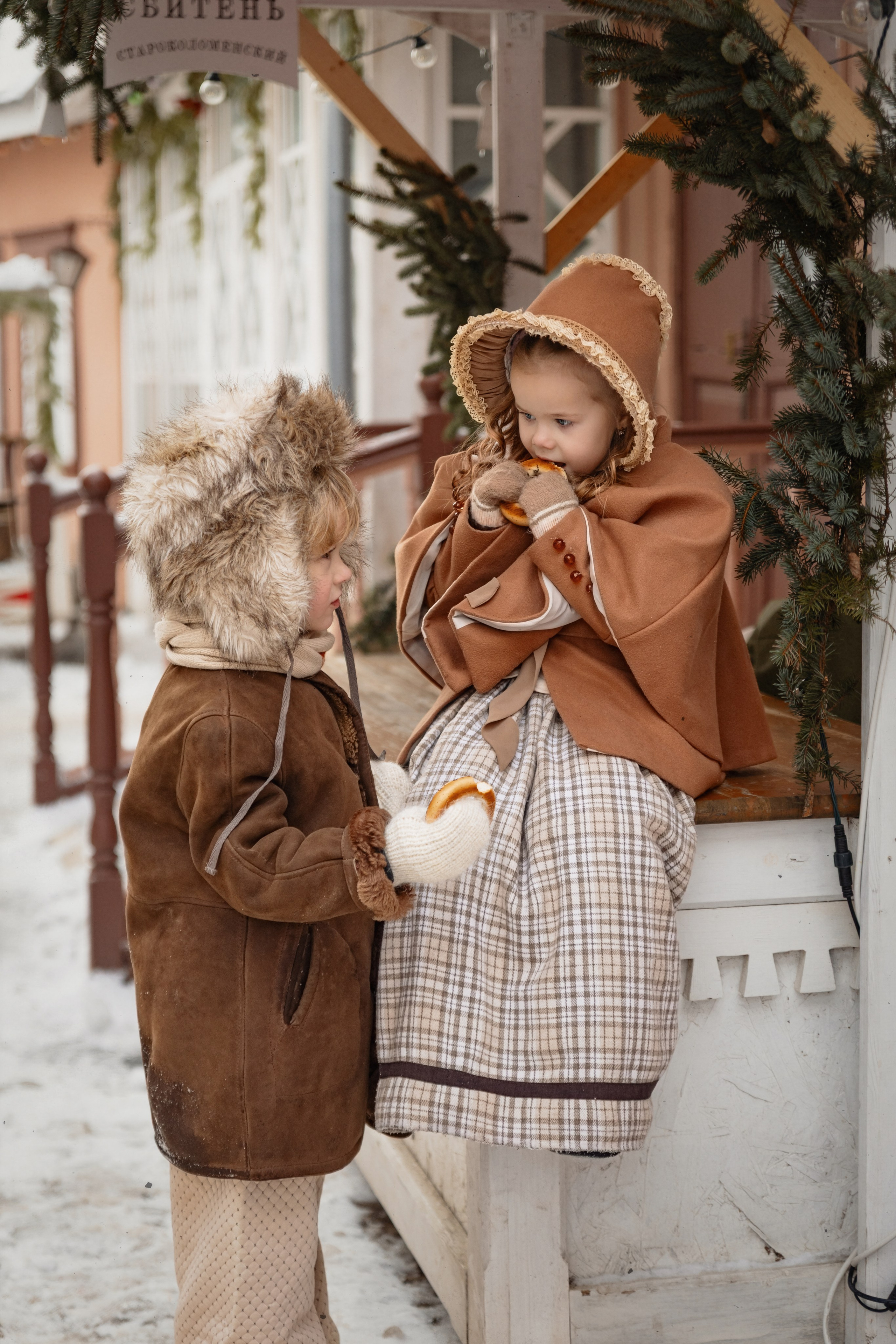 Фотосессия в Коломне на фабрике пастилы. Семейный фотограф в Москве Трубинова Екатерина