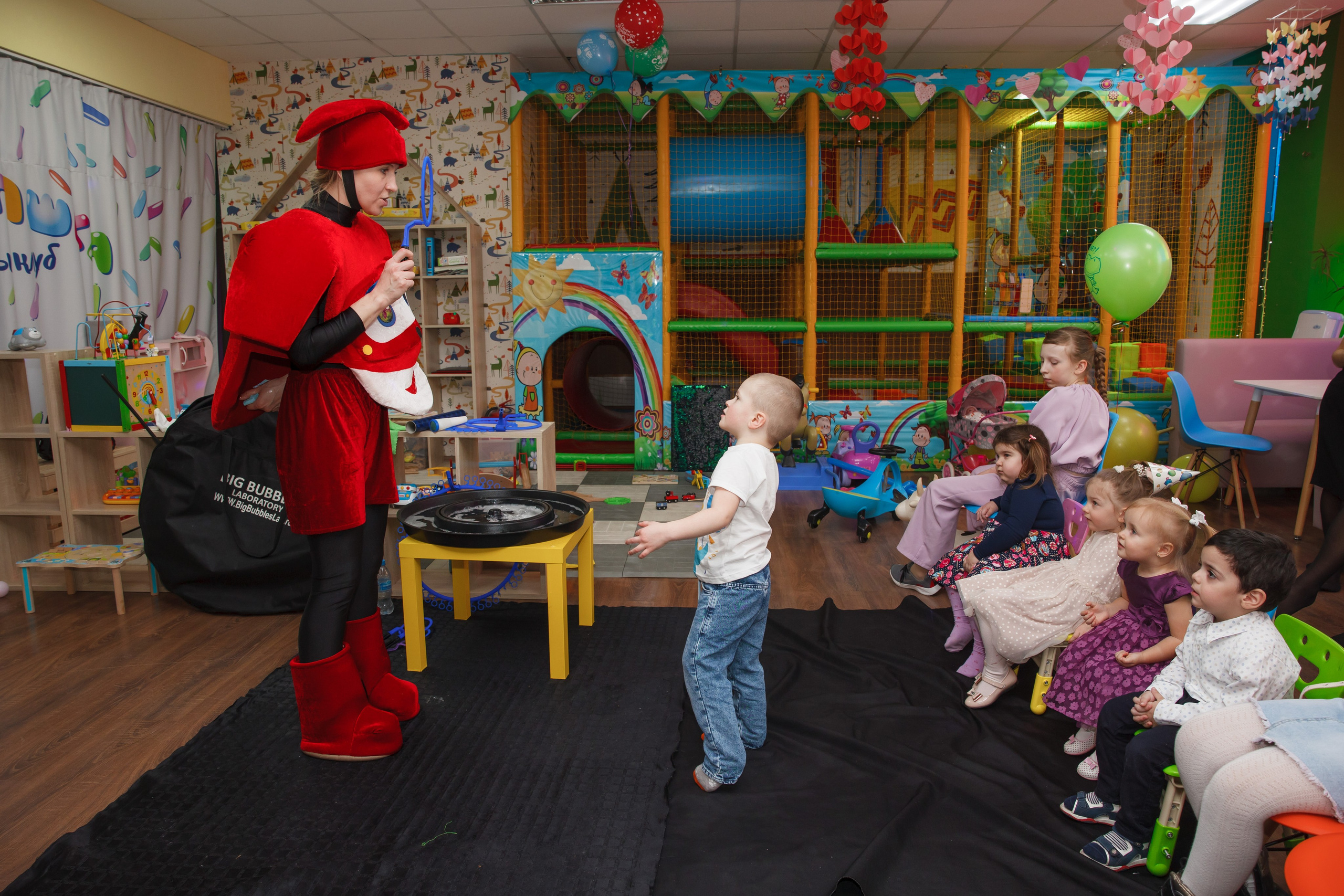 Детский День Рождения, Мише 3 годика, «Мультяшка». Свадебный и репортажный фотограф (Москва, Королев и другие)