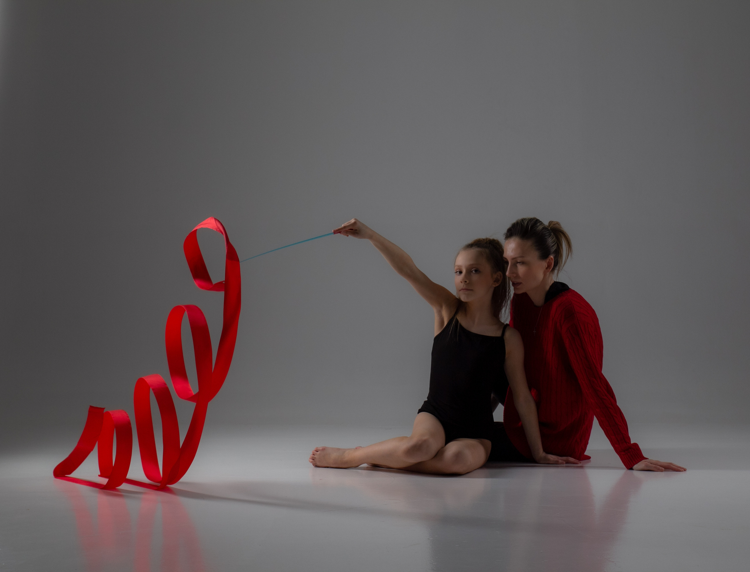 Мама и гимнастка. Спортивный фотограф в Москве Ирина Голощапова