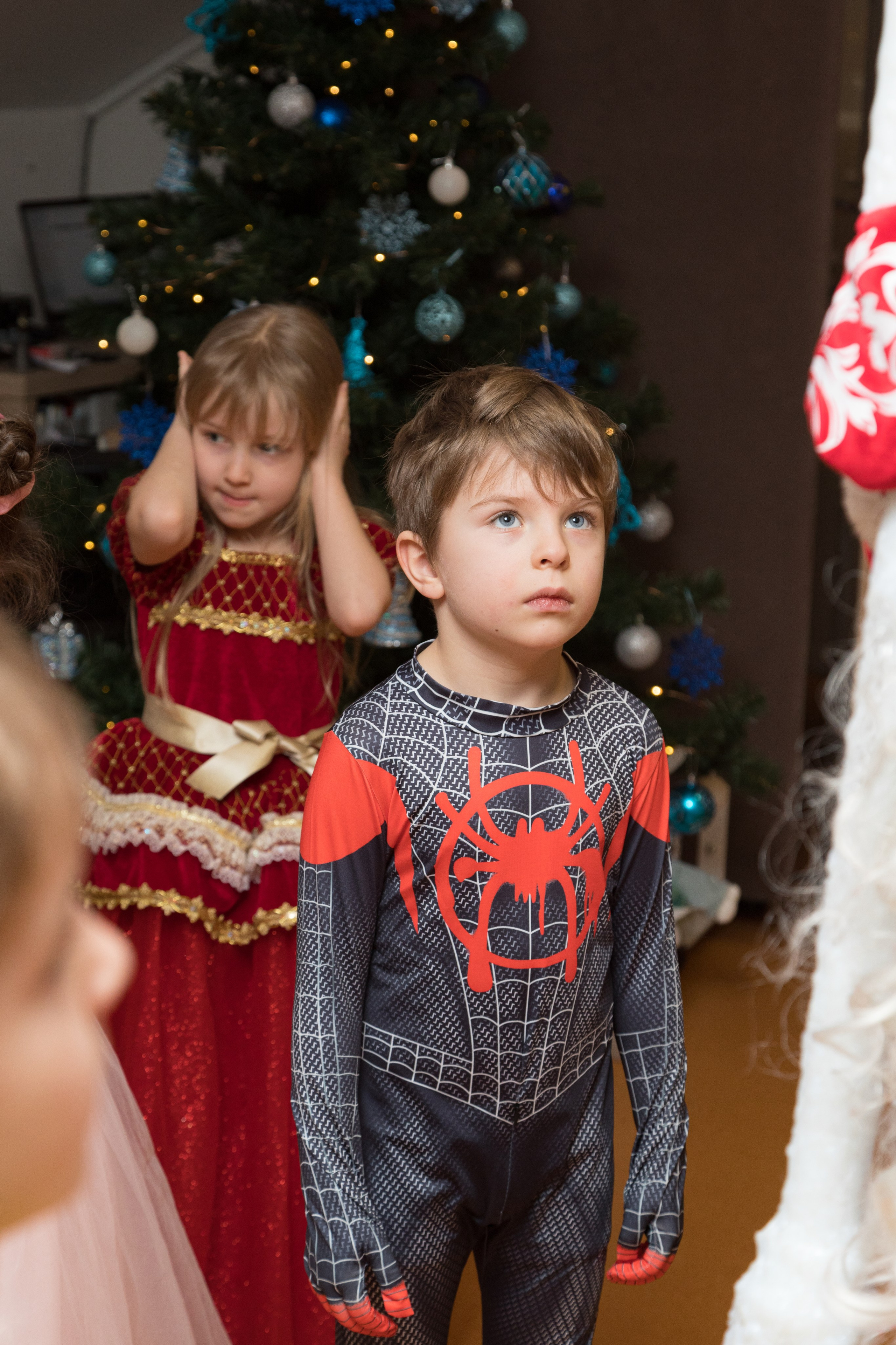 Фото детского новогоднего праздника. Детский и контент фотограф Надя Волкова Санкт-Петербург