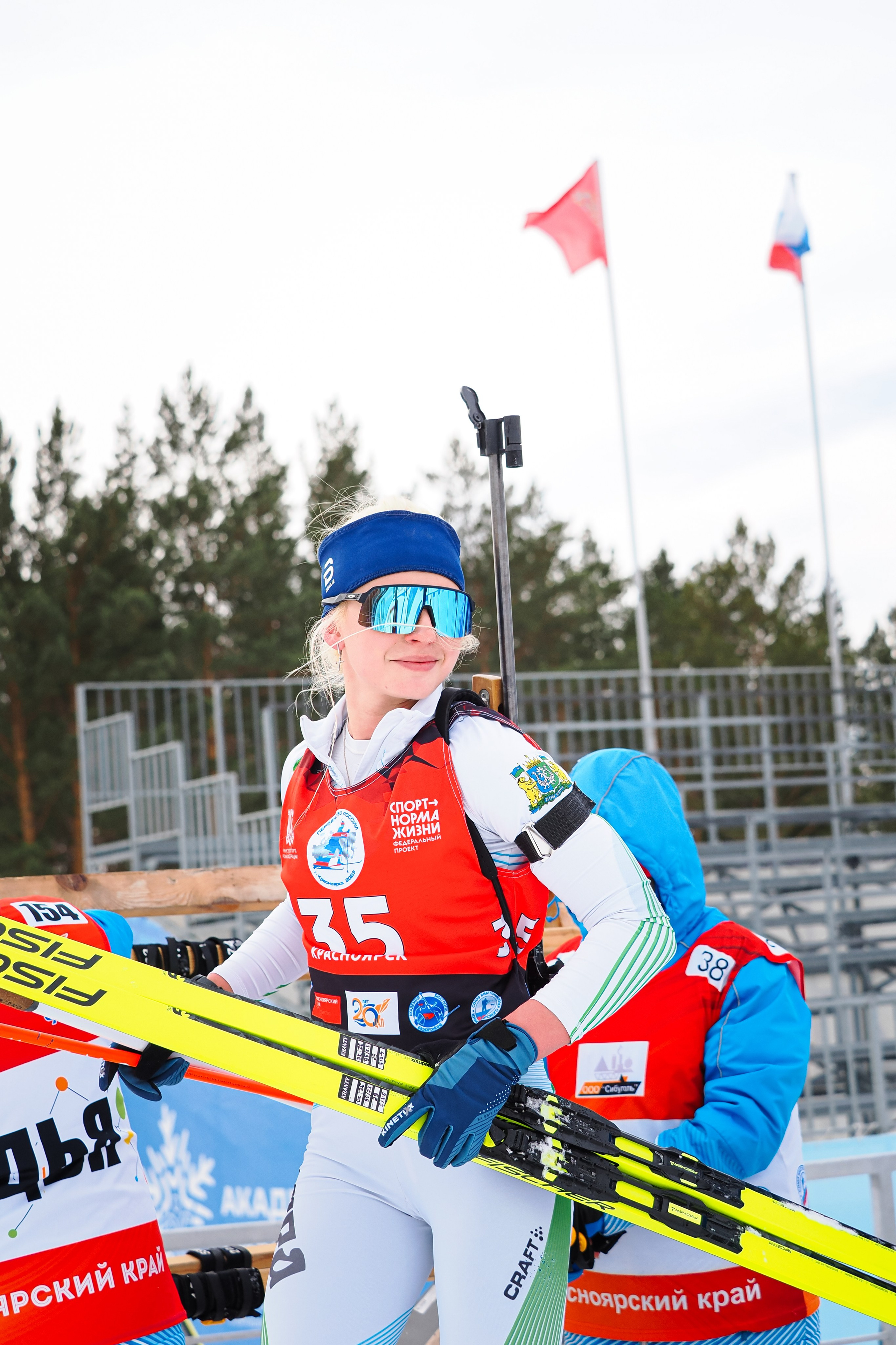 Биатлон / Первенство России. Репортажный фотограф Алексей Козьмин