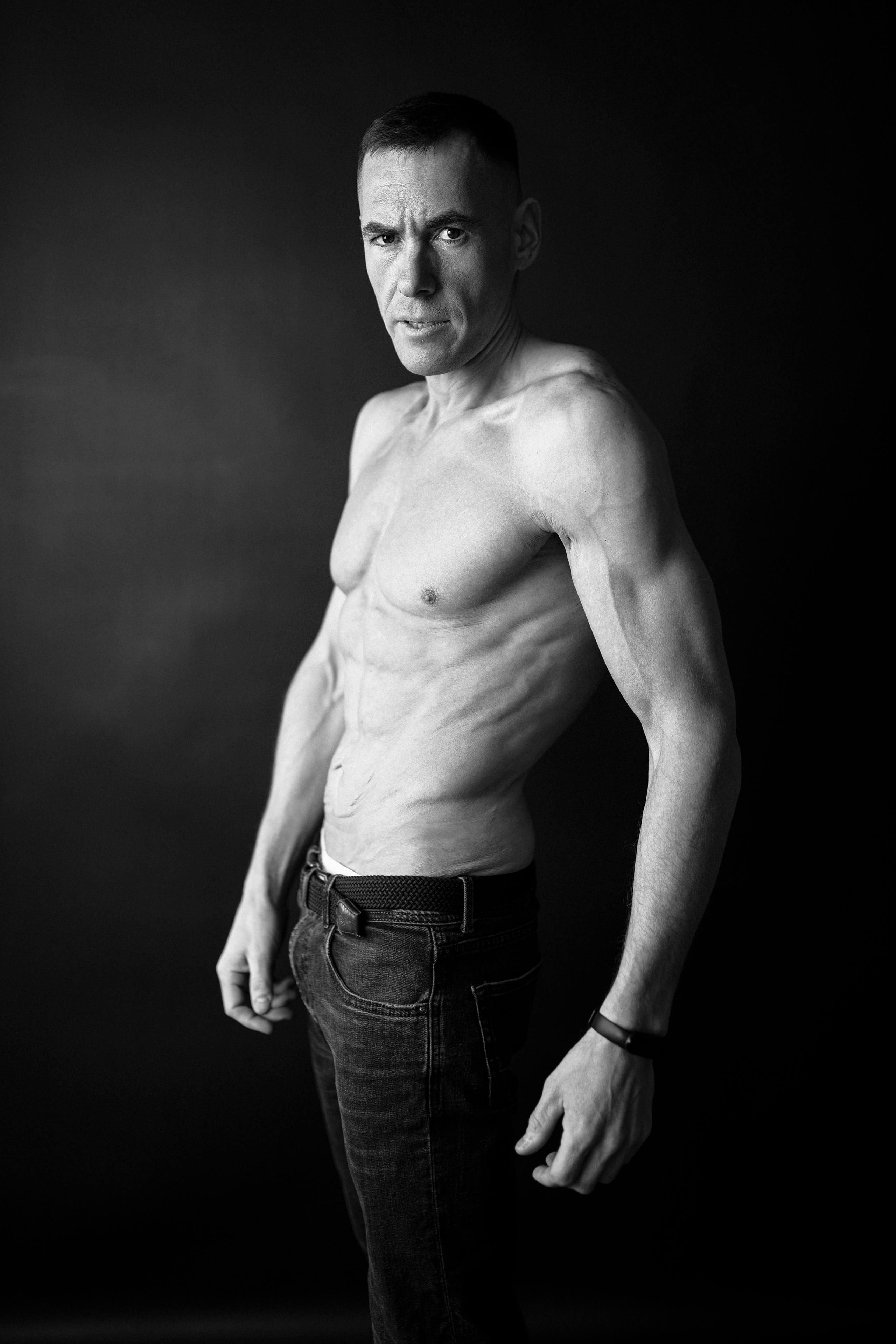 Мужской портрет. Индивидуальное обучение фотографии