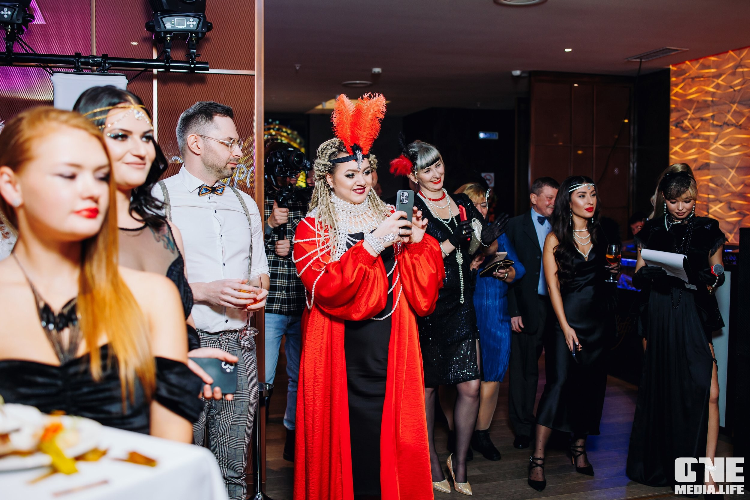 Вечеринка в стиле GATSBY. One Media Life: фоторепортажи, фотоотчеты с мероприятий и заведений