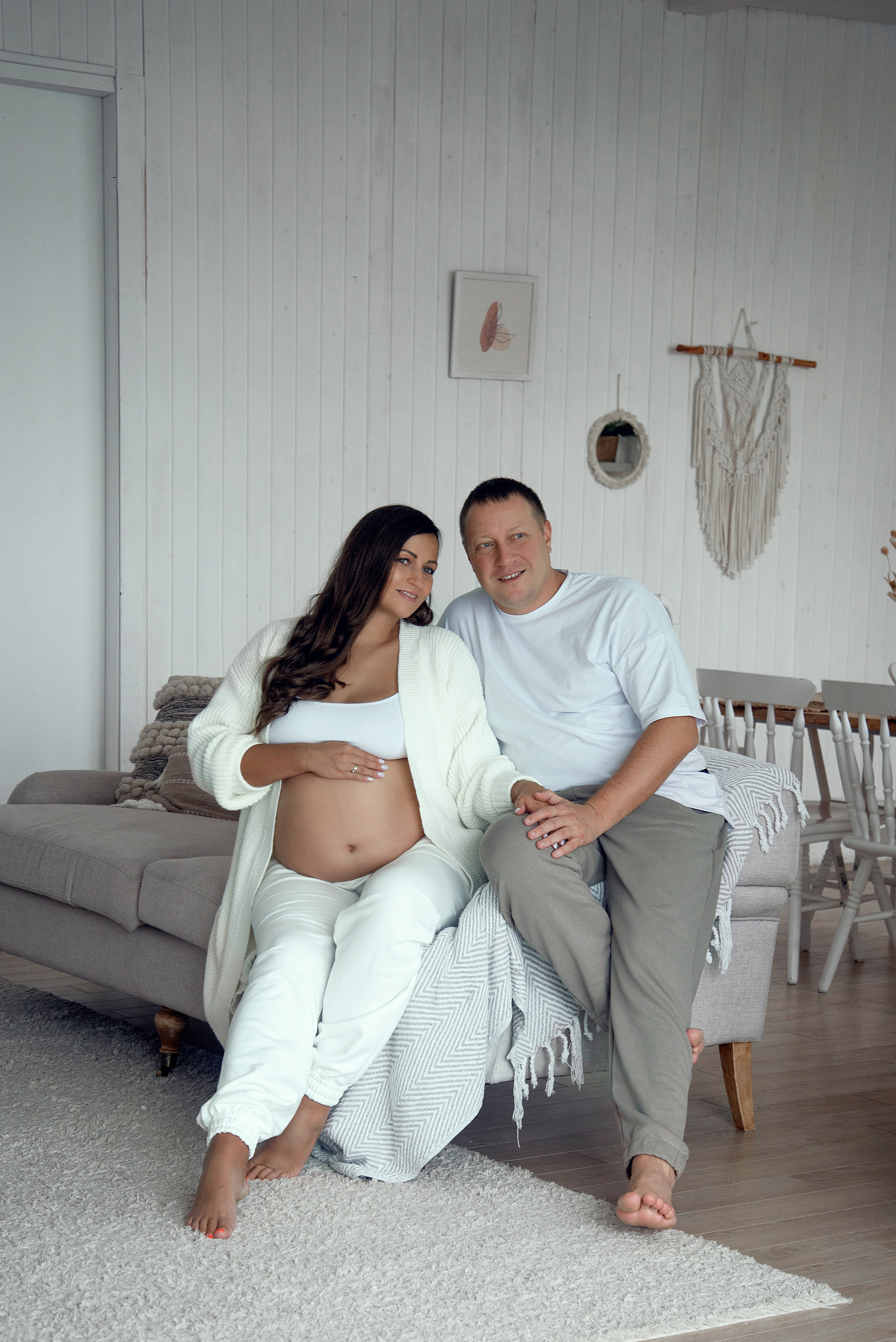 Семейная фотосессия беременности в студи Санкт-Петербург / СПб /Питер. Женский фотограф Санкт-Петербург Александра Колий