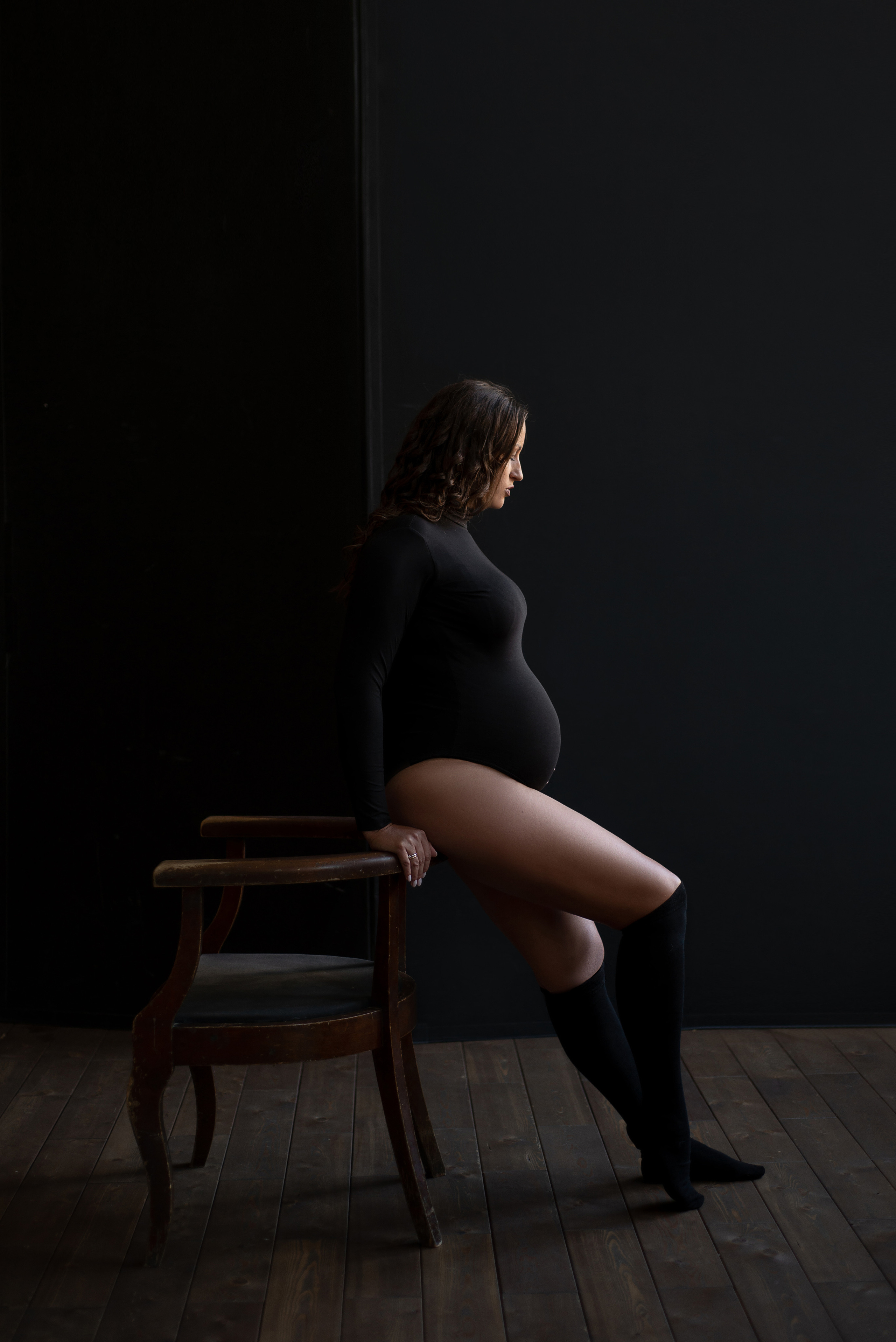 Фотосессия беременности в студии Санкт-Петербург / СПб /Питер. Женский фотограф Санкт-Петербург Александра Колий