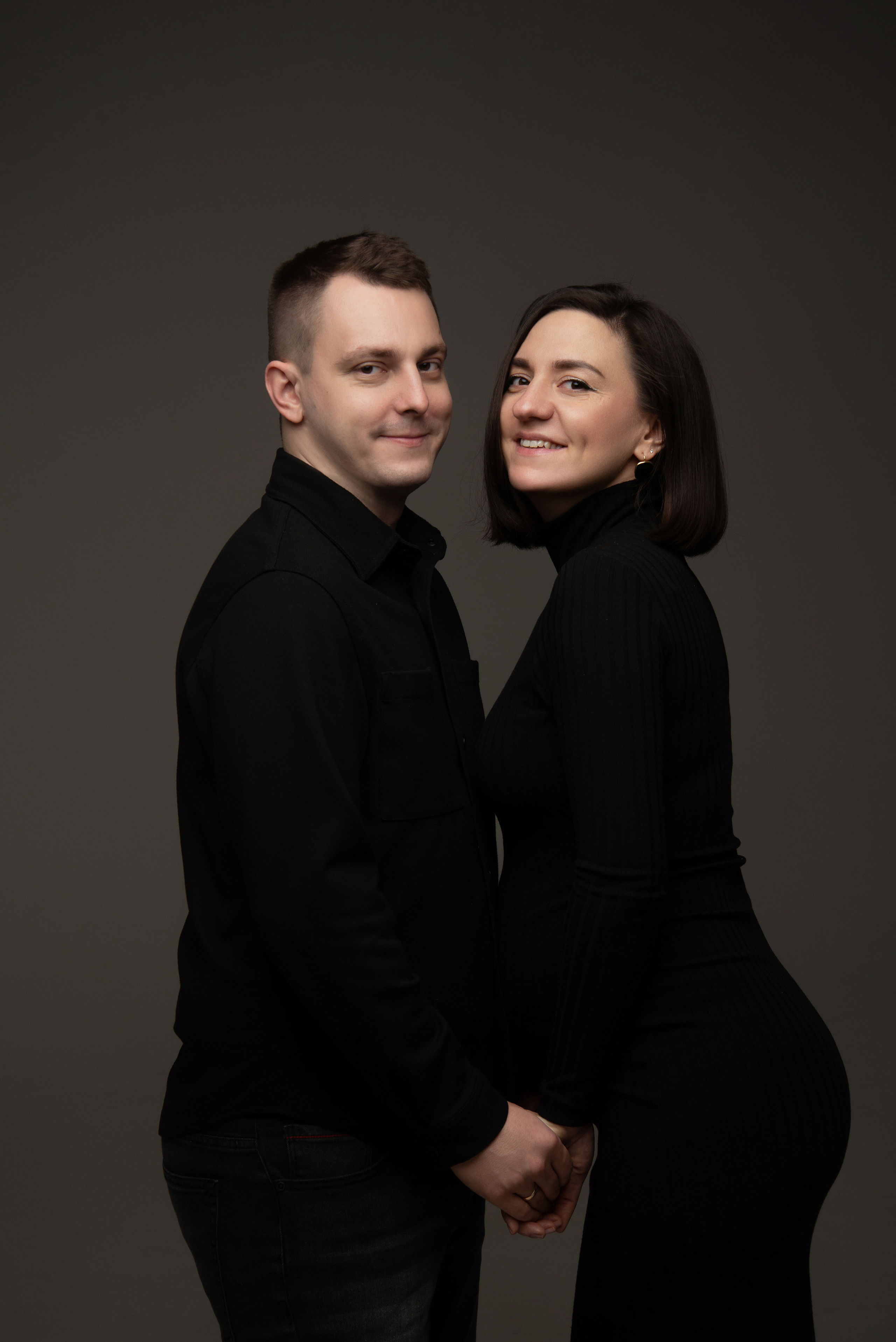 Фотосессия беременности в студии, минимализм. Санкт-Петербург / СПб. Женский фотограф Санкт-Петербург Александра Колий