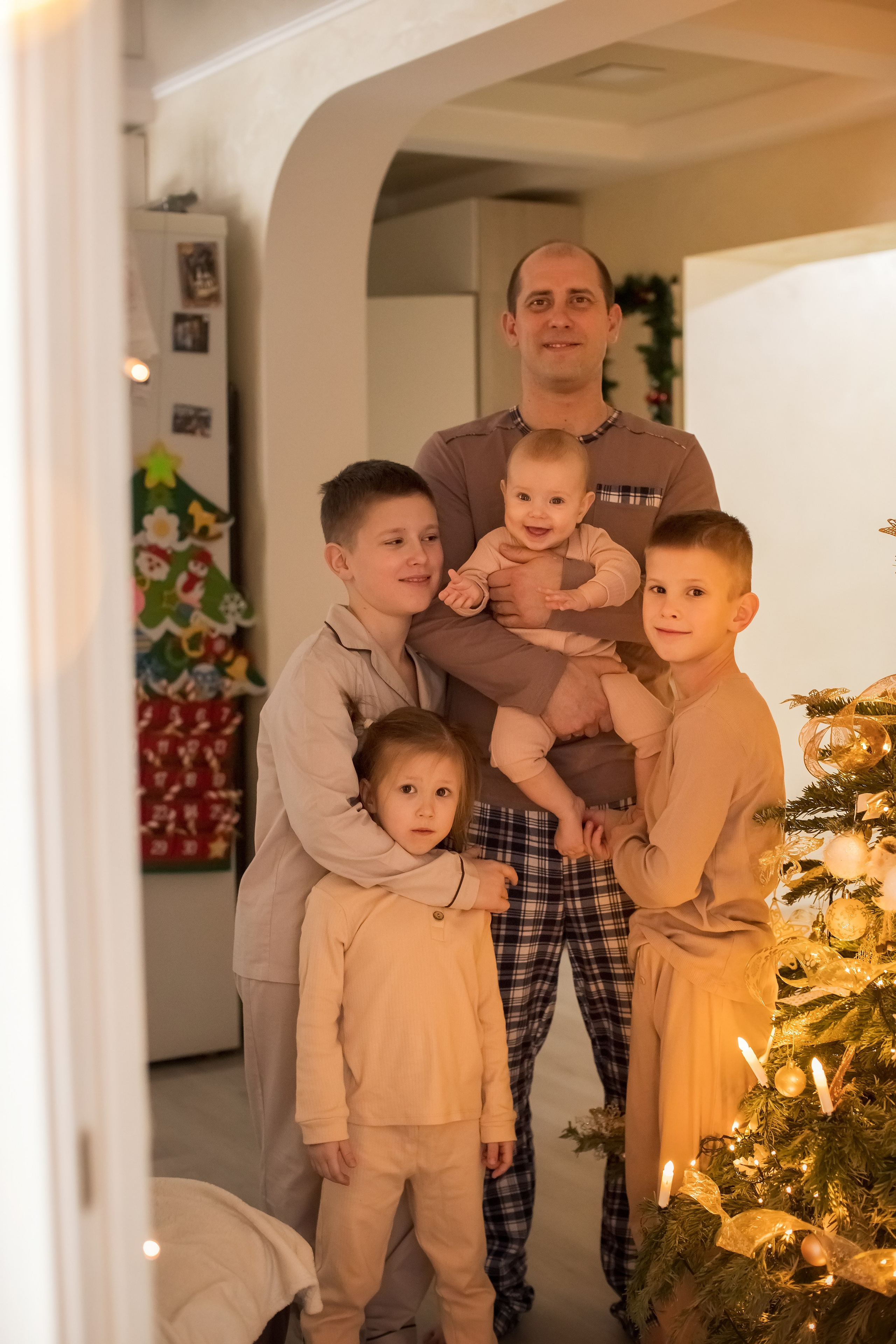 Теплое Рождество. Семейный и детский фотограф в Саратове Полина Коткина