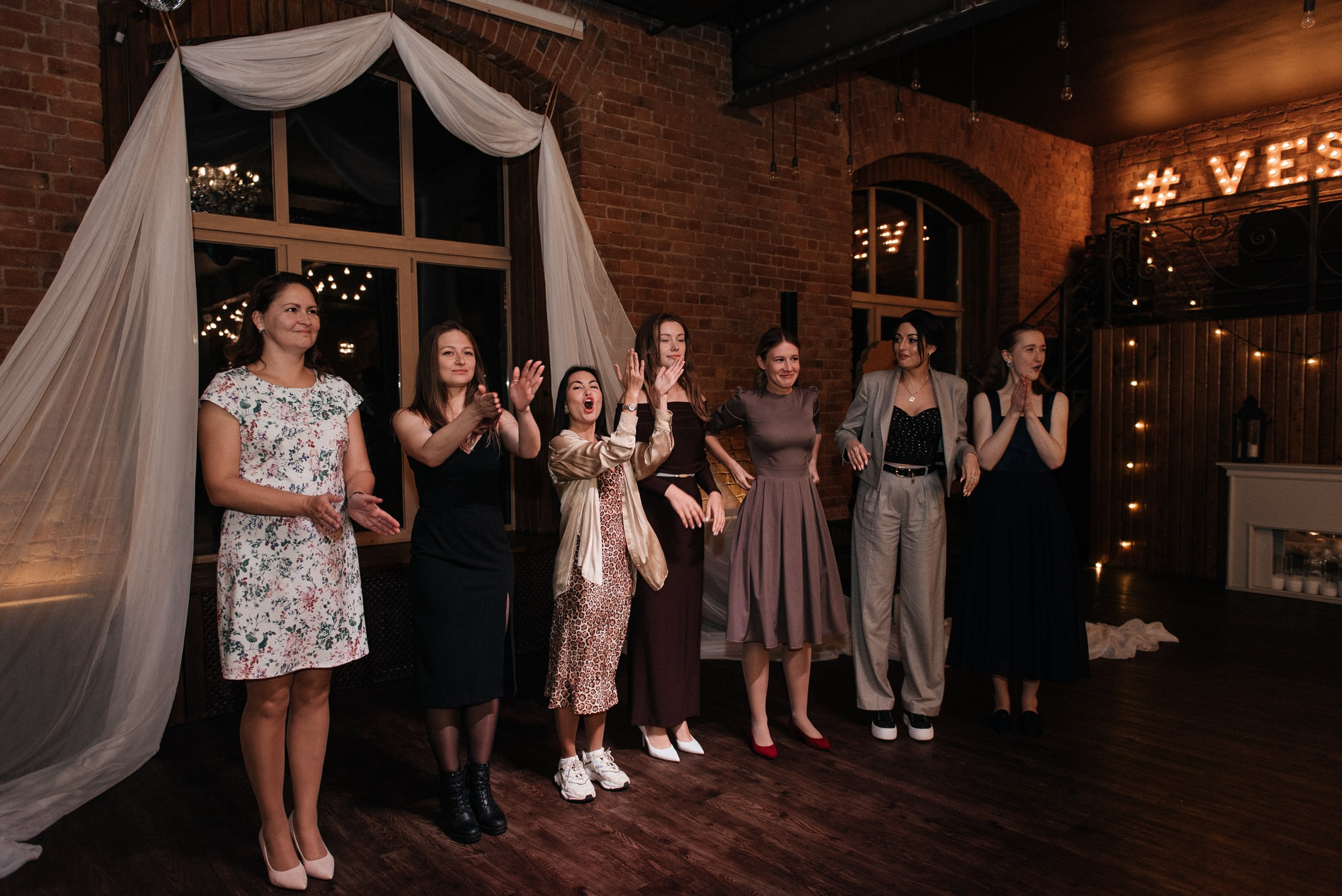 свадебный банкет в Весеннем Лофте