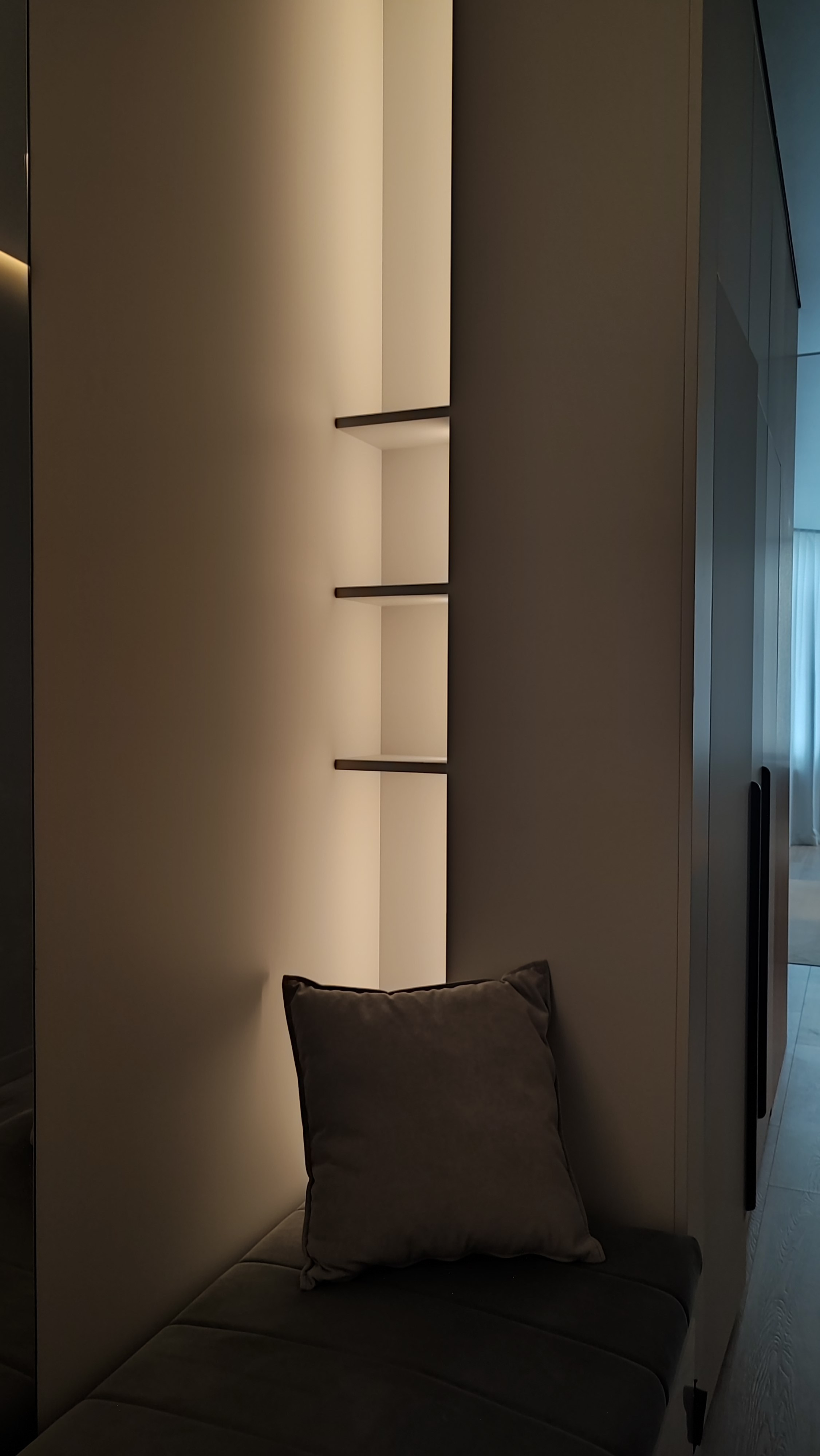 2-я Круговая, 67.3 кв.м. Дизайн интерьера, 3D-визуализация Владивосток