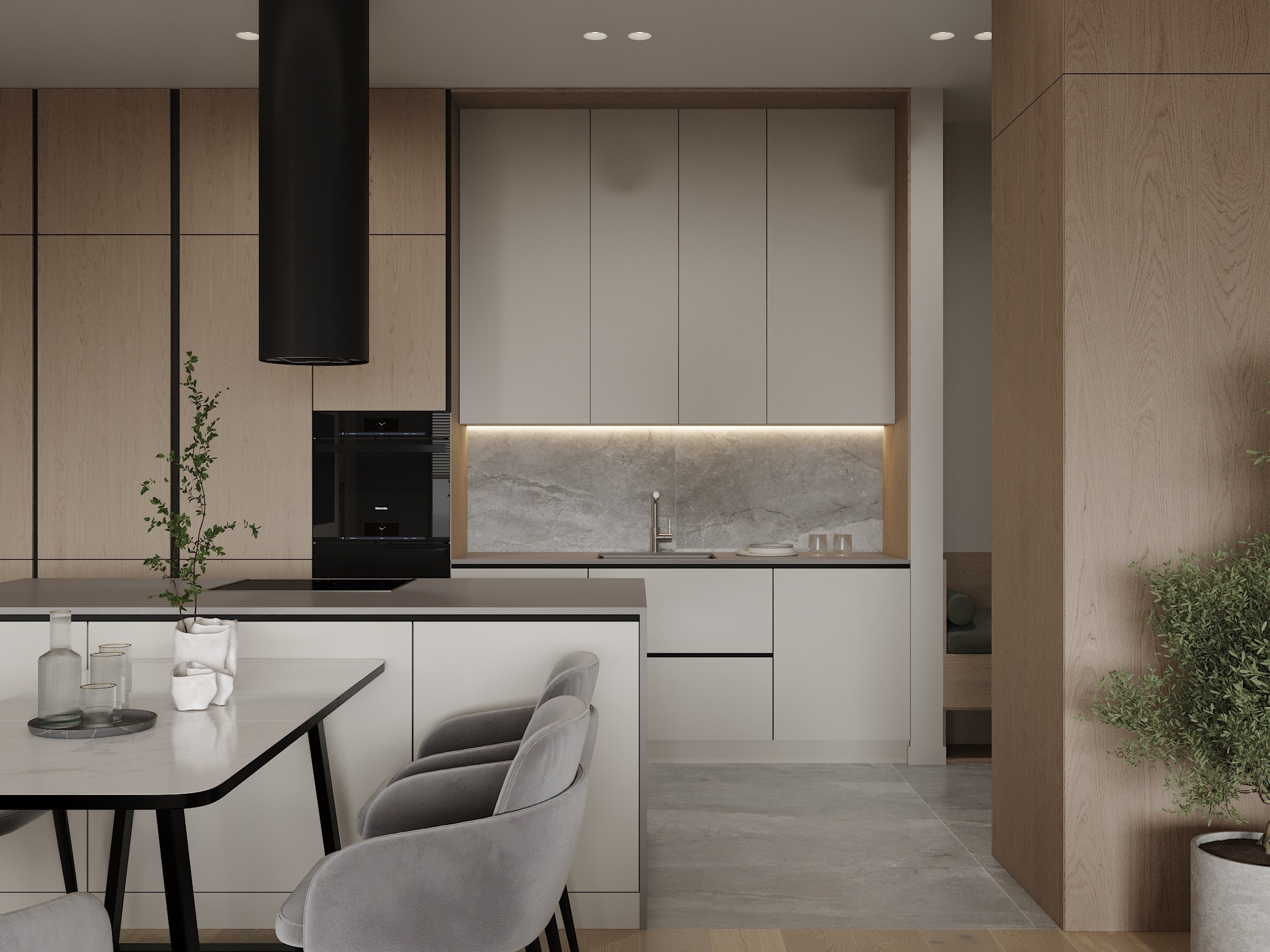 ЖК Аквамарин 112.0 кв.м. Дизайнер интерьера и 3D визуализатор Ванчугова Ольга