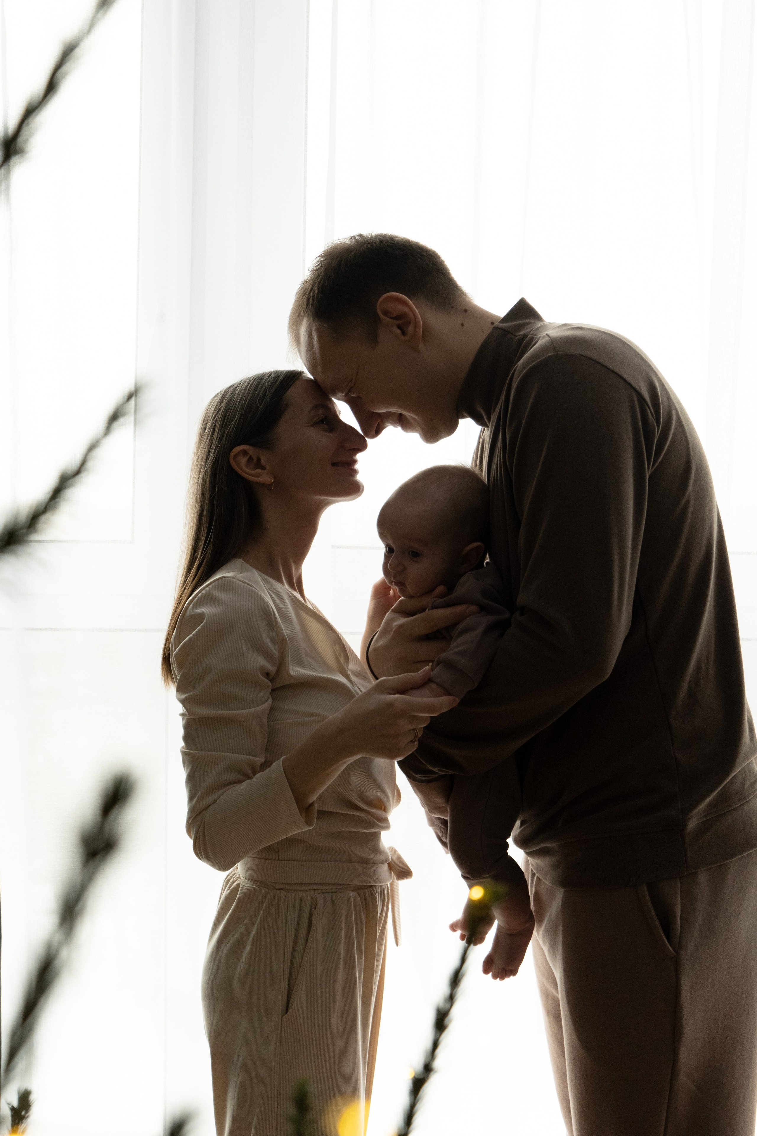 Домашняя новогодняя фотосессия с малышом. Фотограф видеограф Ольга Василевская