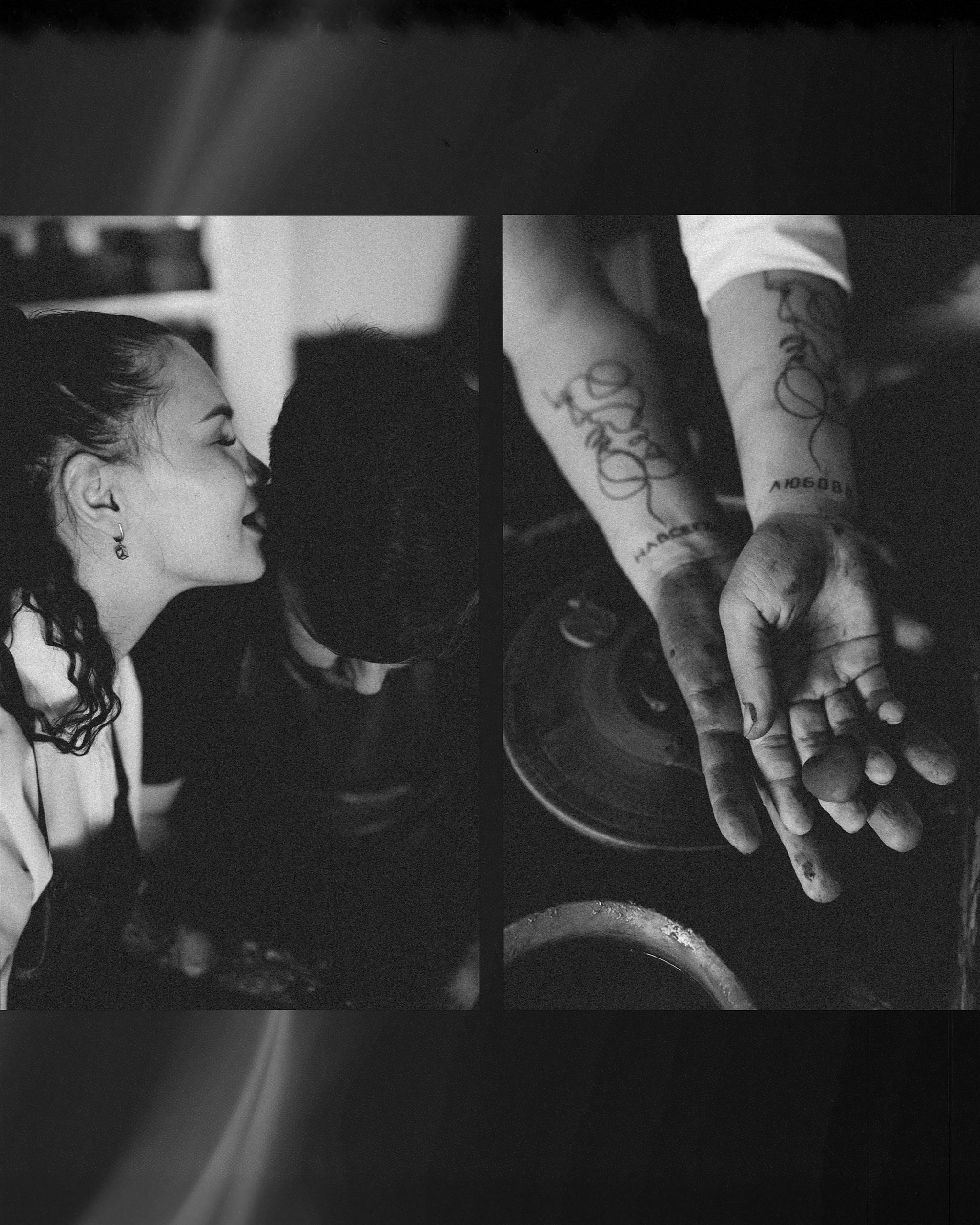 Анна и Юрий, мастерская. Фотограф Владимир Орлов