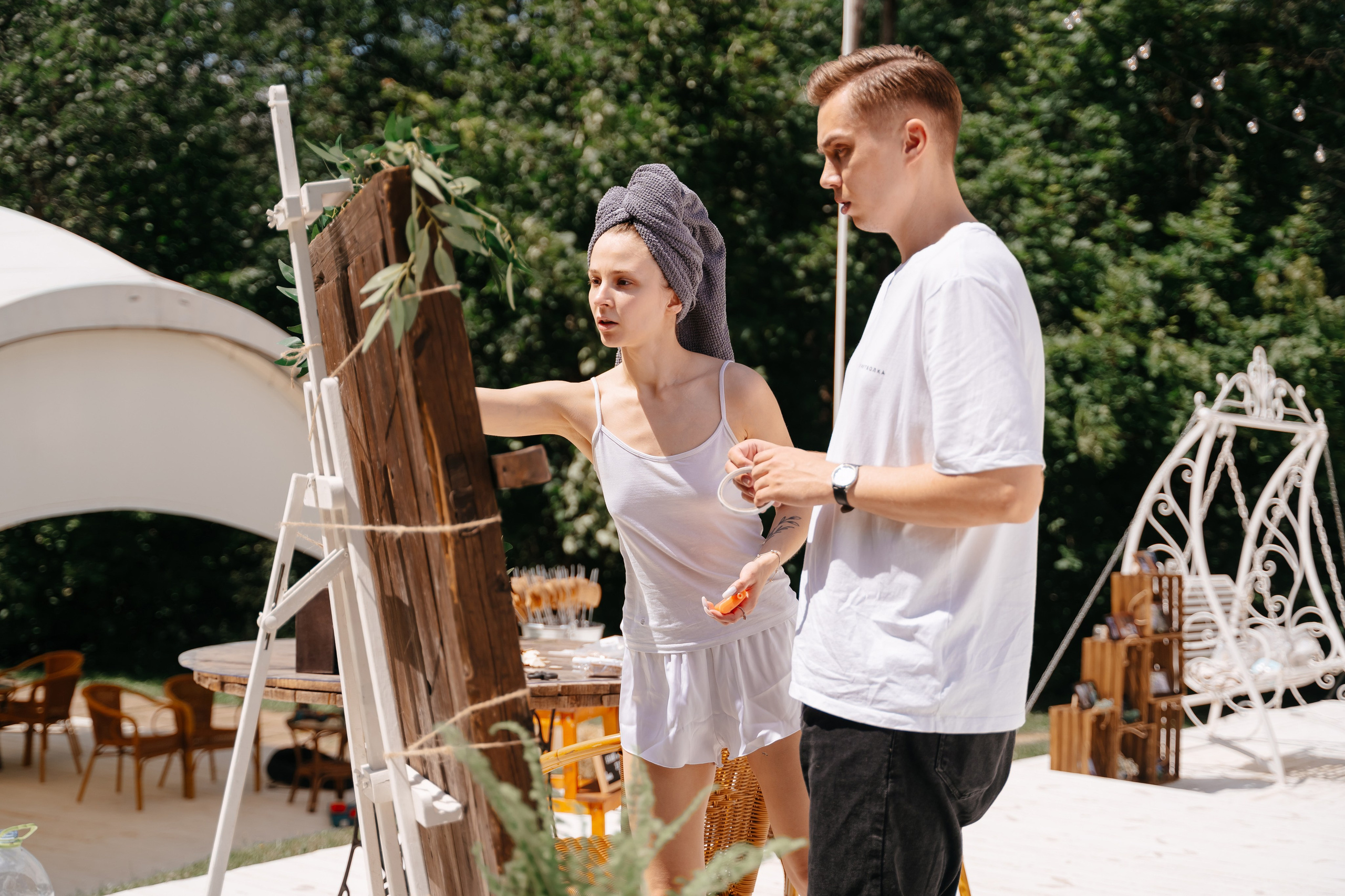 Свадьба загородом в Москве