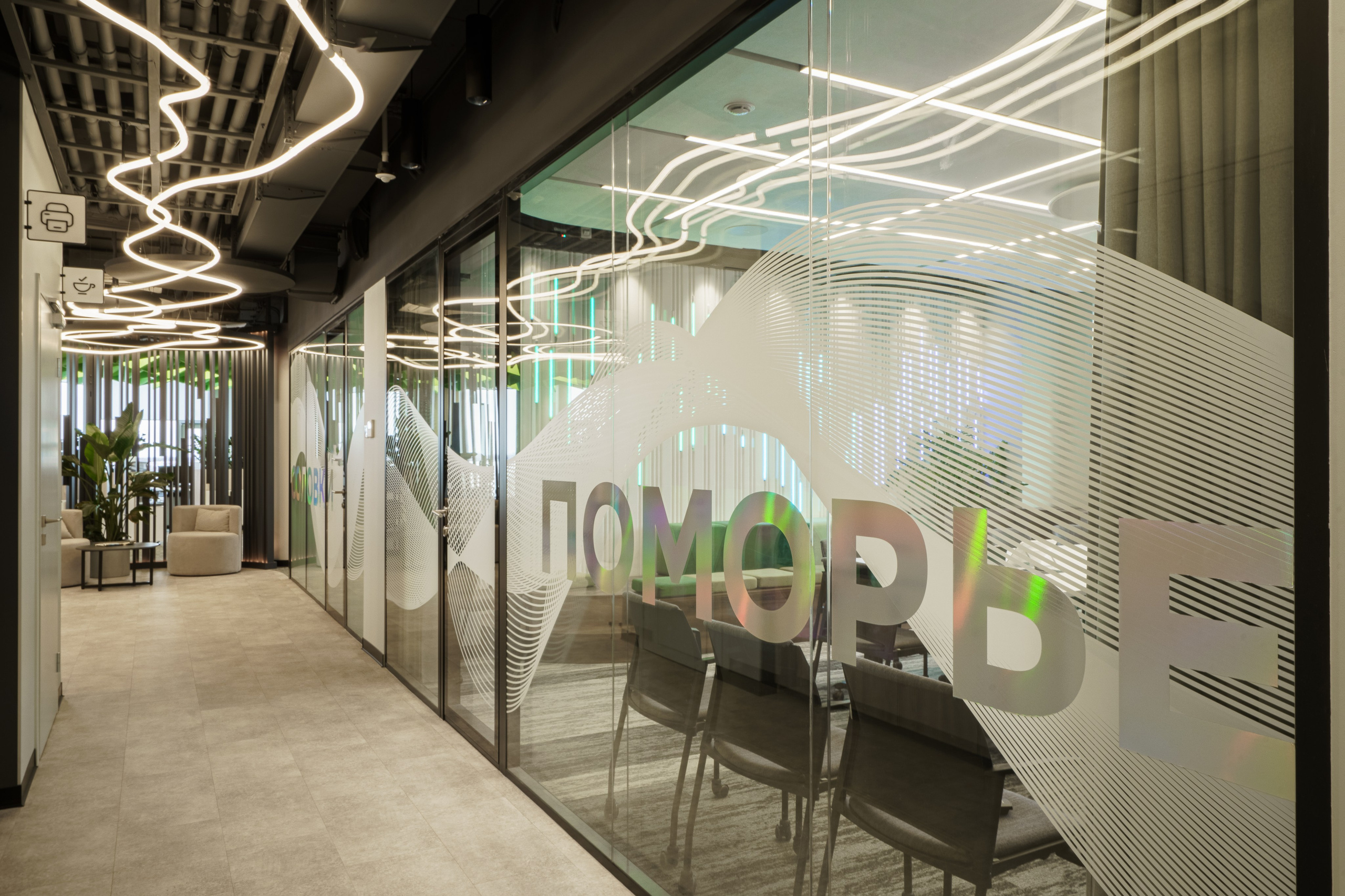 Интерьерная фотосъемка офиса Сбербанка, профессиональный фотограф в Архангельске