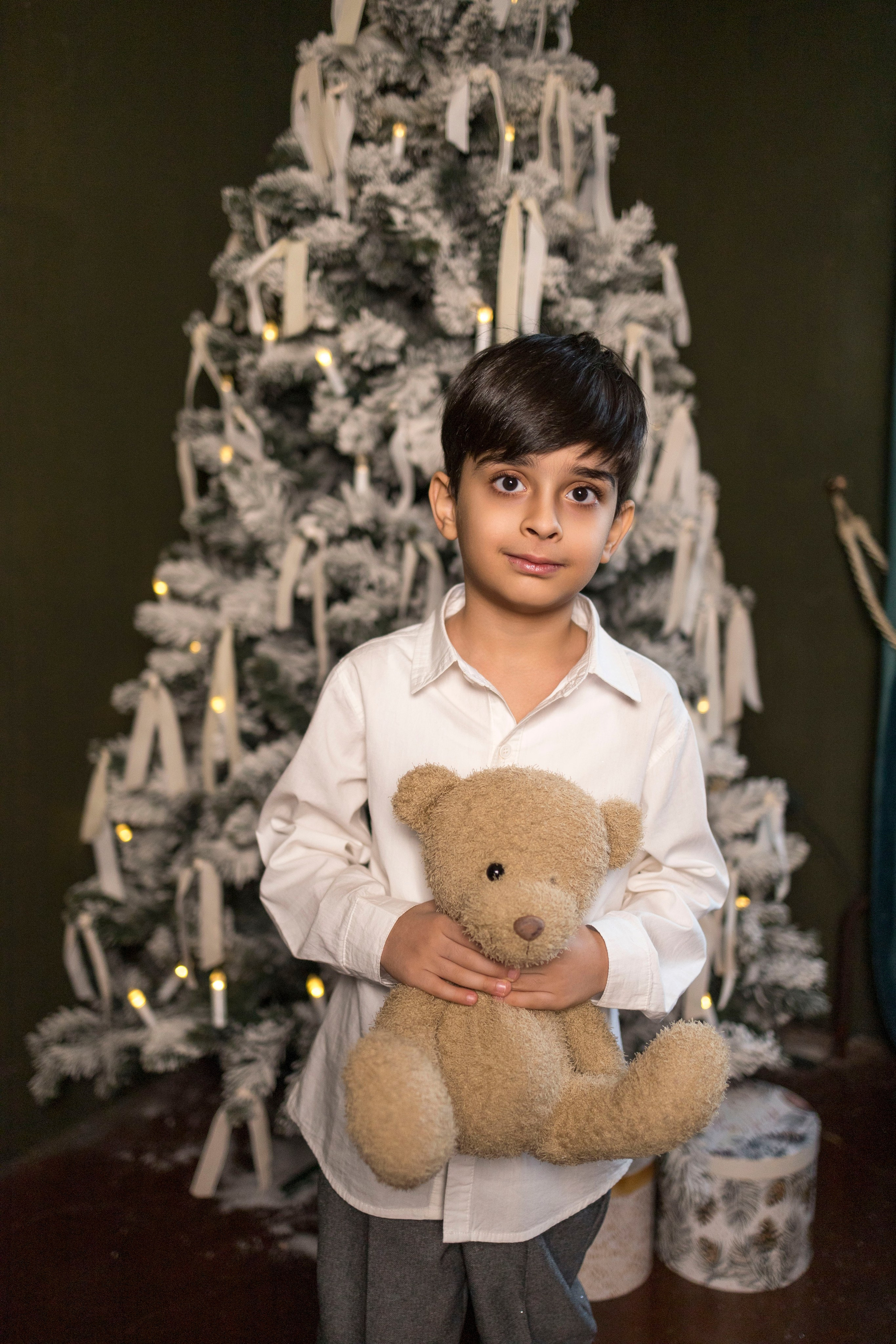 Братик и сестричка в Новый год. Фотограф в Одинцово и Москве Анастасия Летовальцева