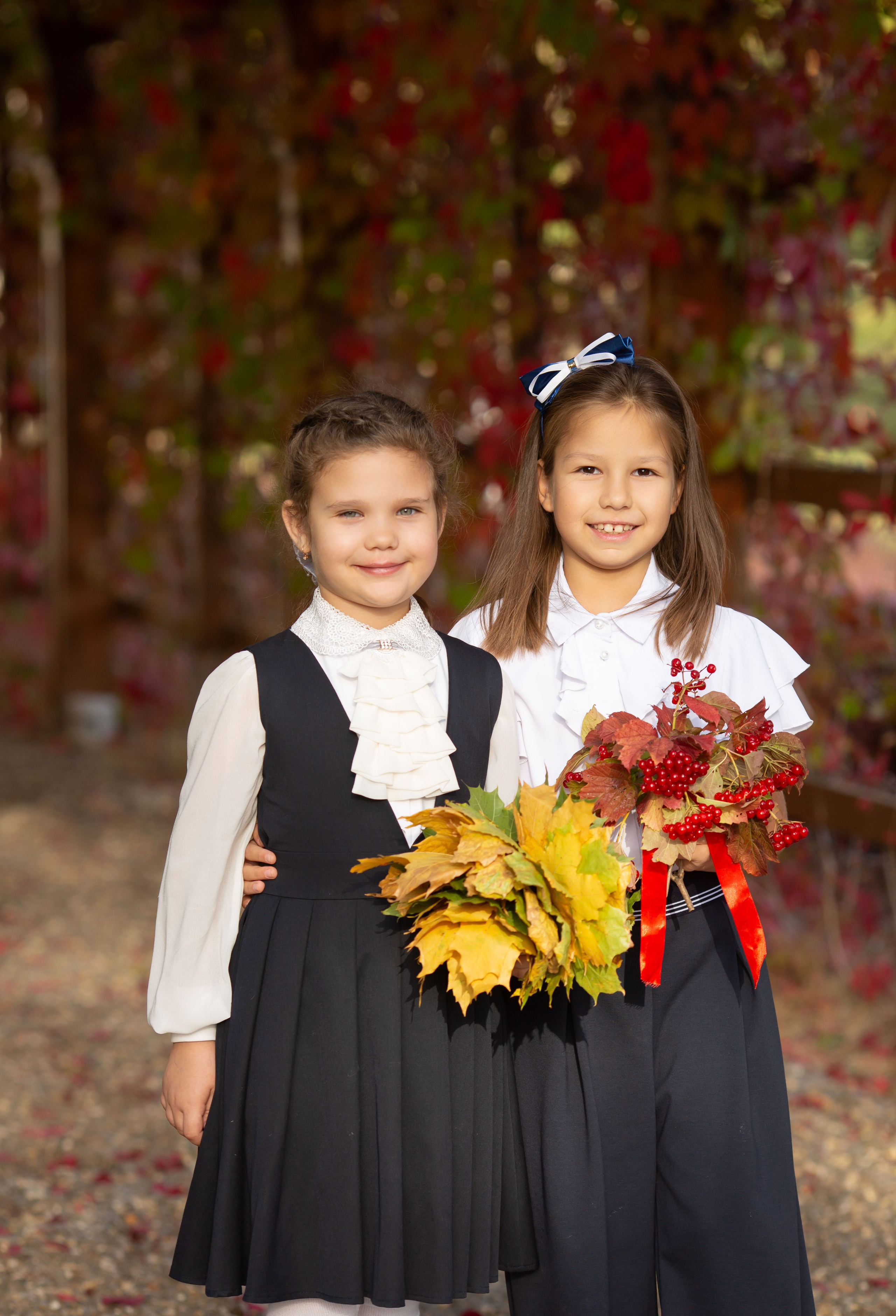 Осенняя младшие классы. Семейный и детский фотограф Анна Петракова